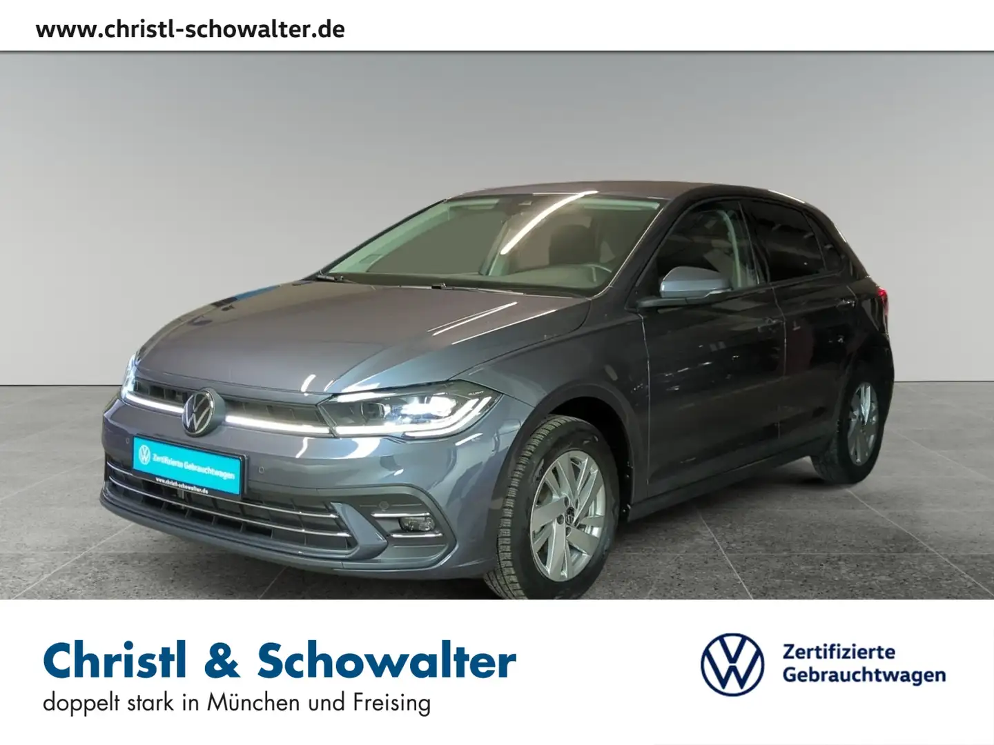 Volkswagen Polo 1.0 TSI DSG Style MATRIX NAVI KLIMA ACC Grau - 1
