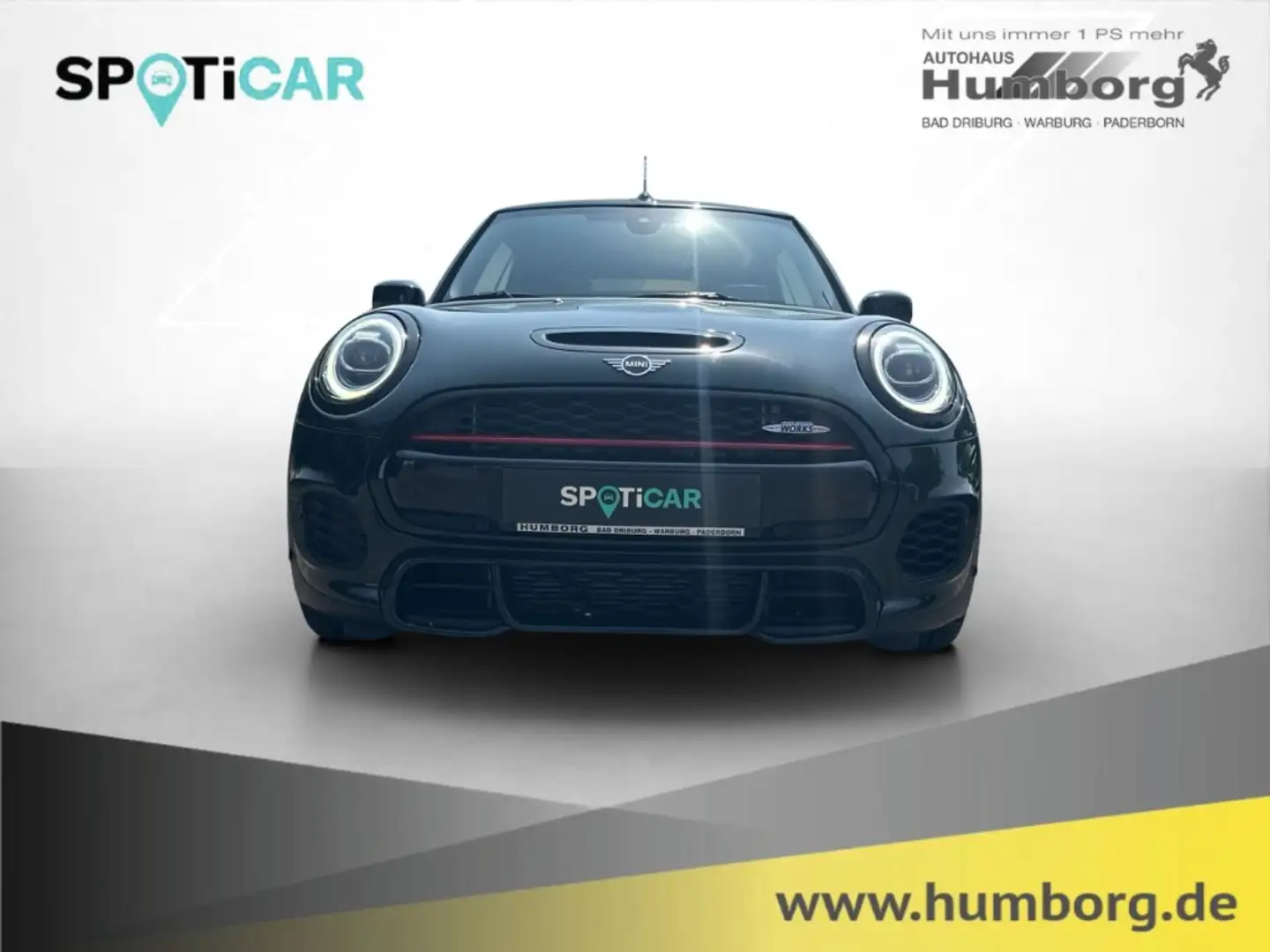 MINI John Cooper Works Cabrio El. Verdeck HUD Navi Leder LED Mehrzonenklima Fahr Vert - 2