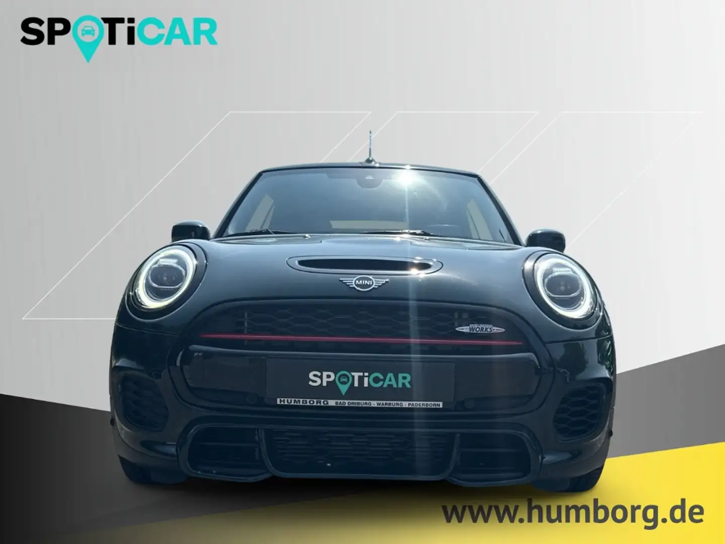 MINI John Cooper Works Cabrio El. Verdeck HUD Navi Leder LED Mehrzonenklima Fahr Grün - 2