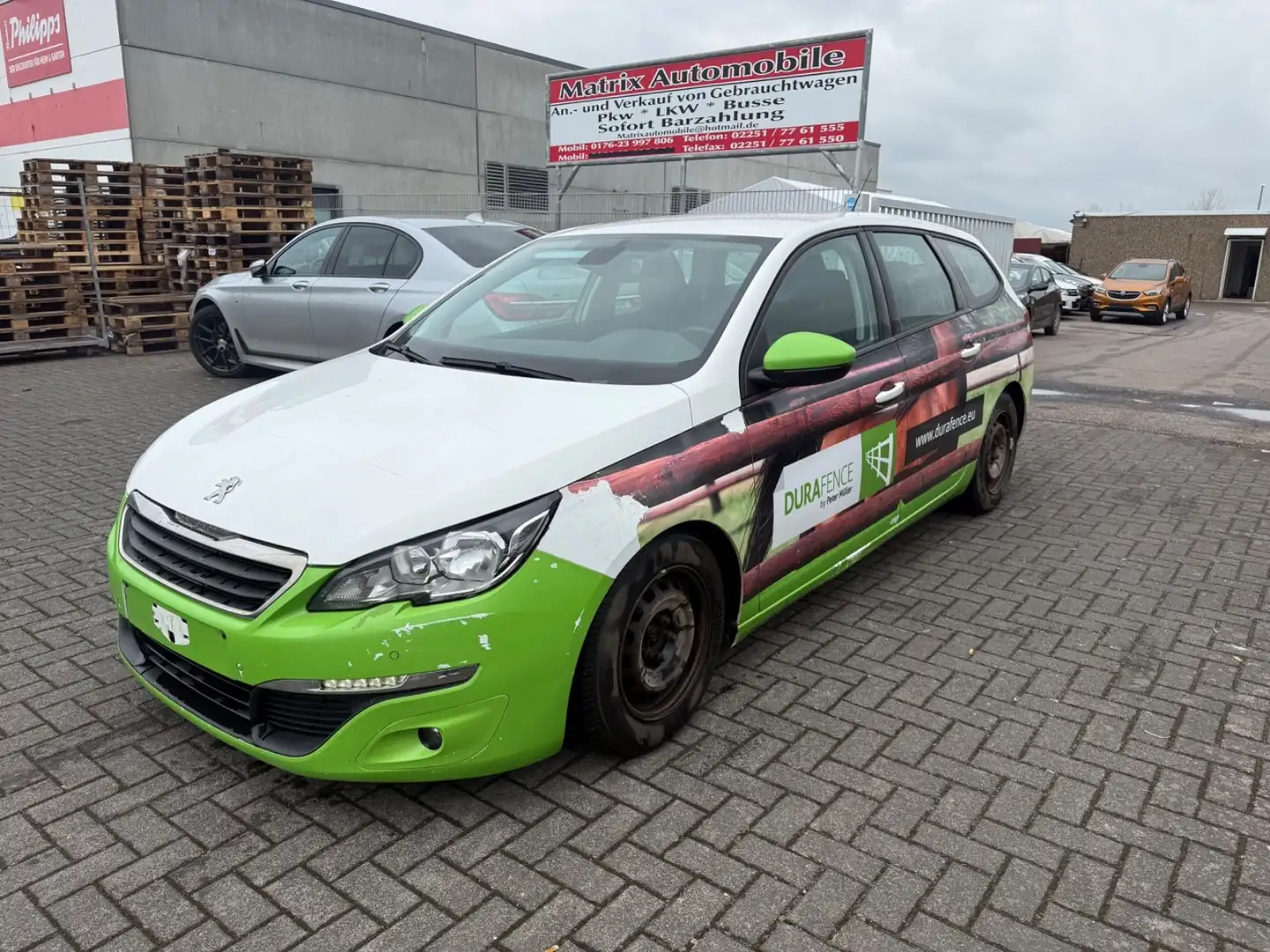 Peugeot 308 Allure e-HDi 115 STOP & START,Klima,Euro6 Wit - 1