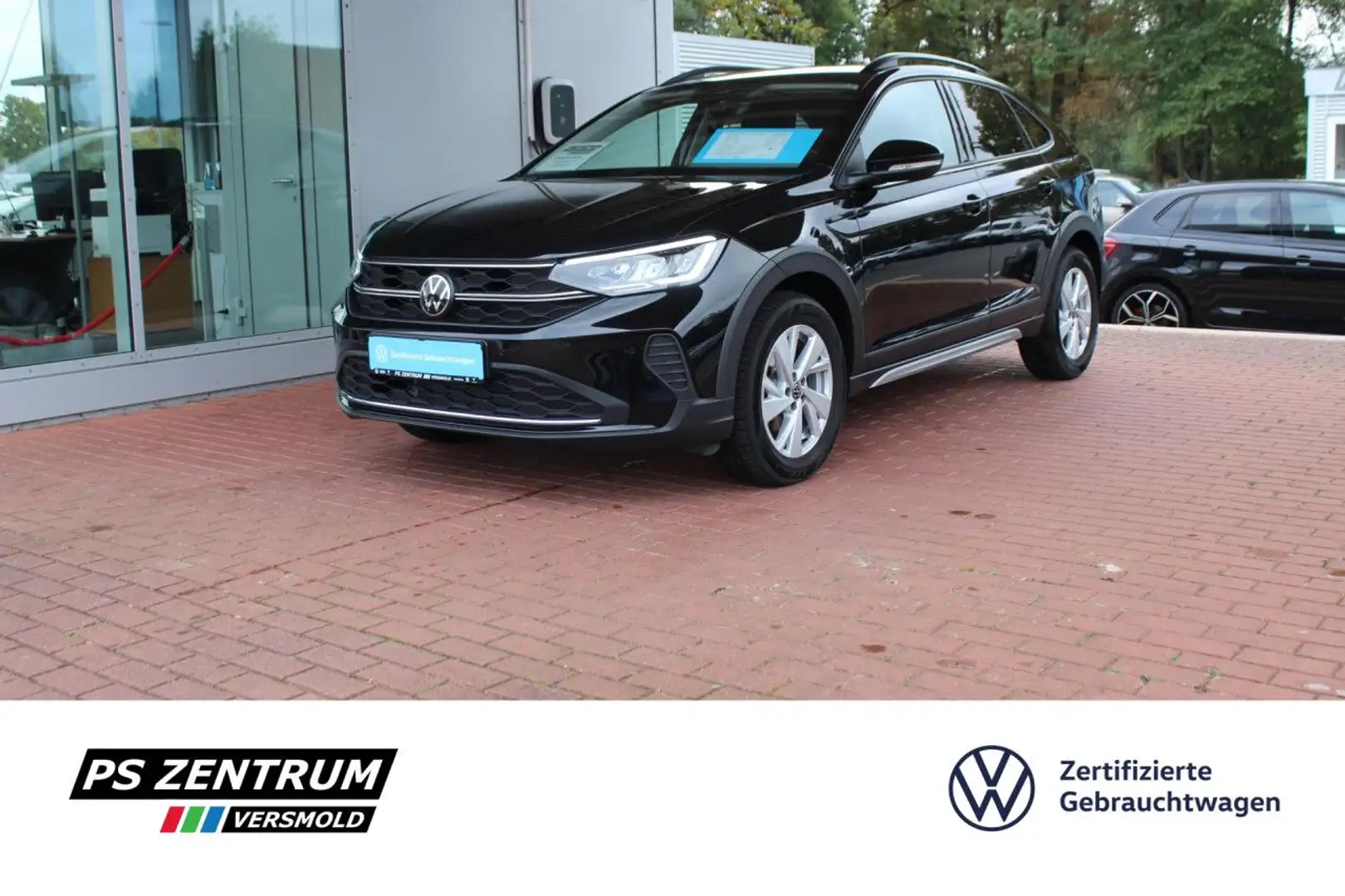 Volkswagen Taigo 1.0 TSI Life GJR SHZ LED DAB Bluetooth Navi Schwarz - 1