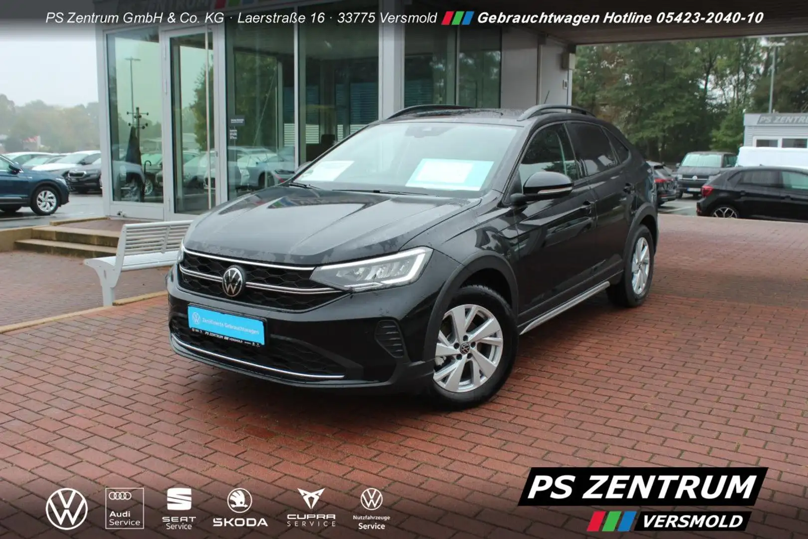 Volkswagen Taigo 1.0 TSI Life GJR SHZ LED DAB Bluetooth Klima Schwarz - 2