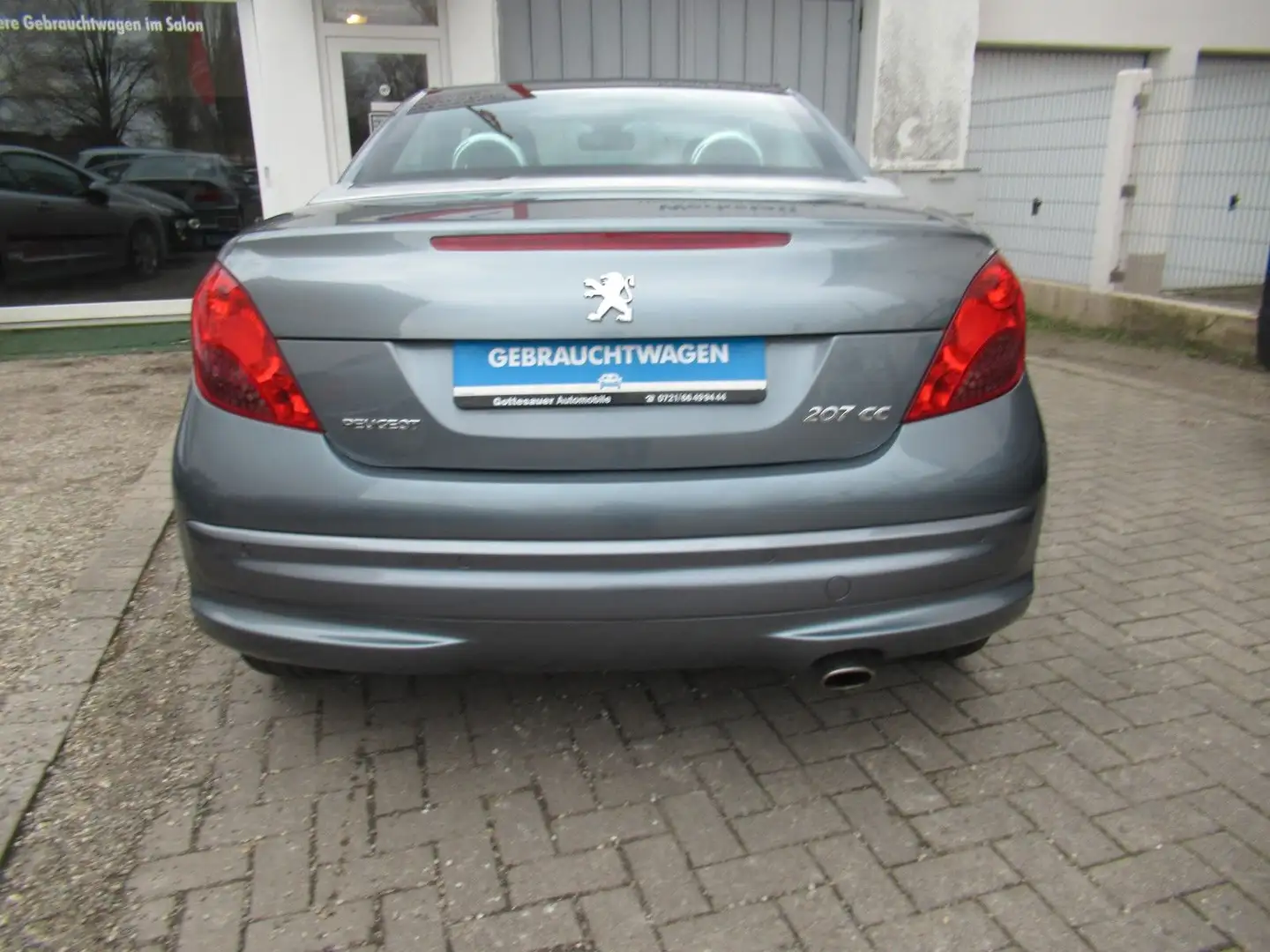 Peugeot 207 CC Cabrio-Coupe Sport Gris - 2