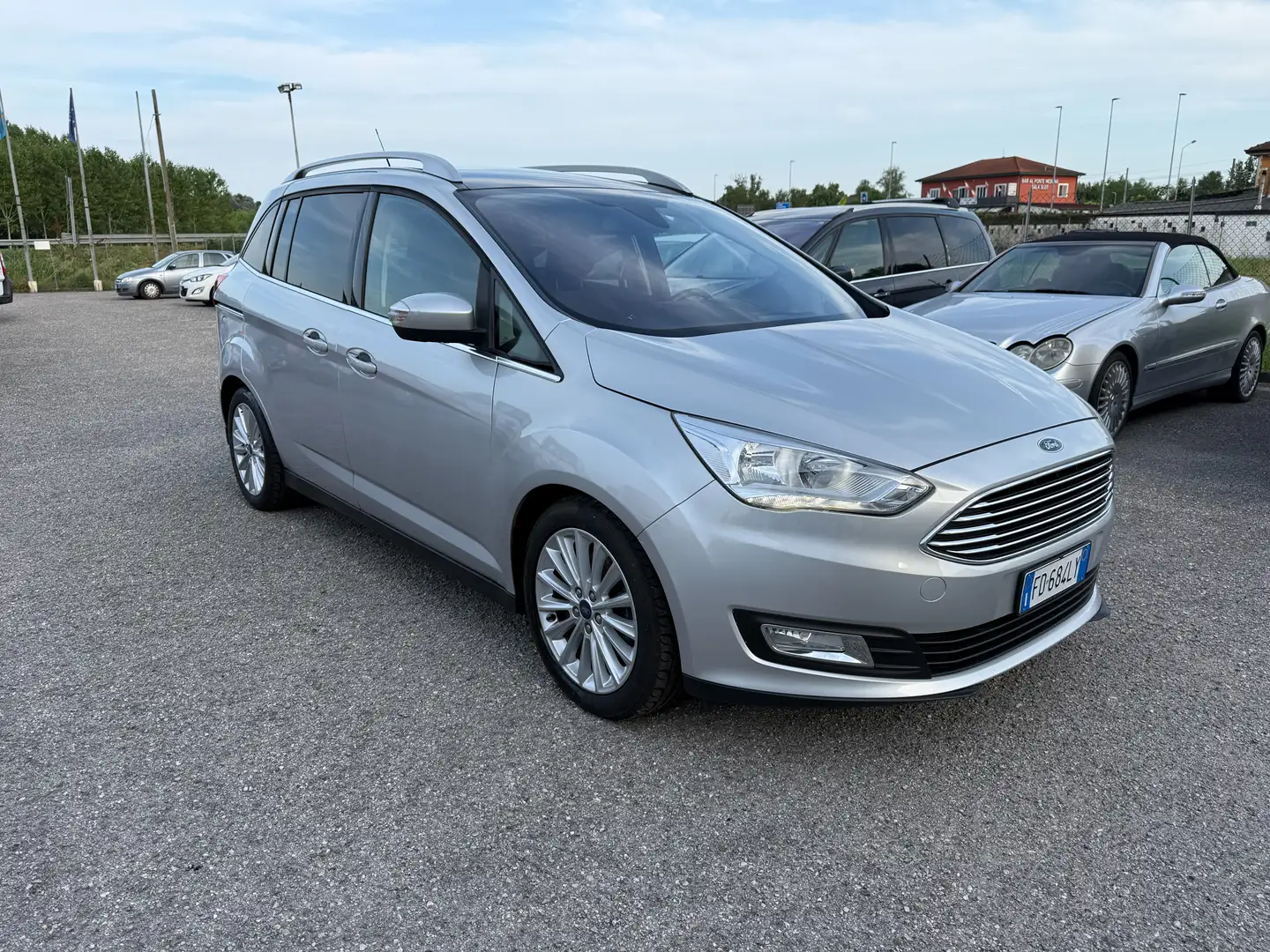 Ford C-Max Grand C-Max 1.5 tdci 6 Posti Solo Km 109.300!!! Argent - 2
