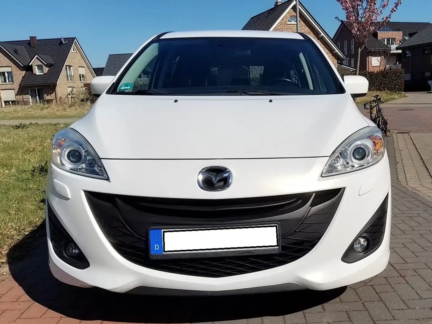 Mazda 5 5+2.0+MZR-DISI+i-stop+Center-Line Weiß - 1