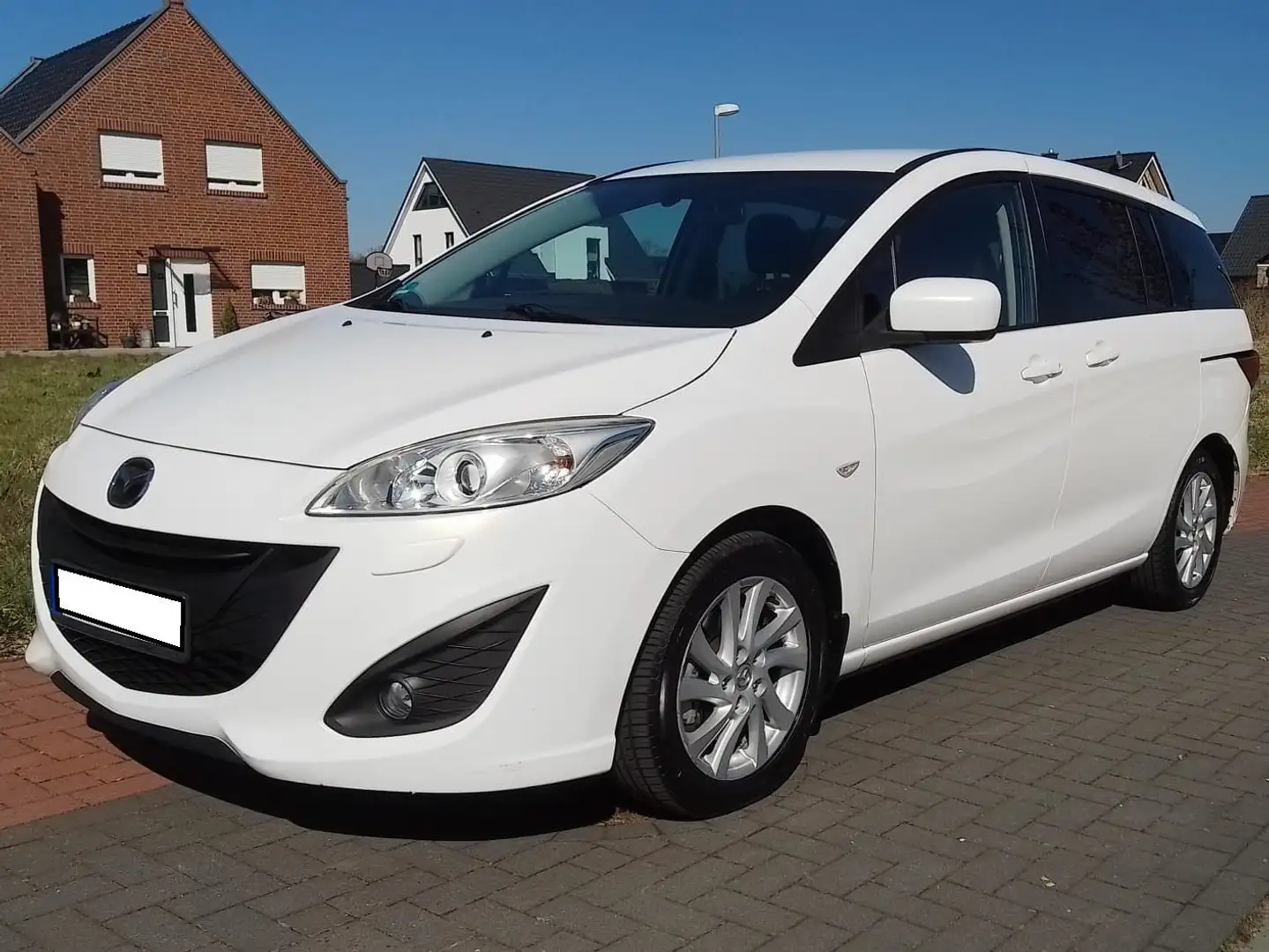 Mazda 5 5+2.0+MZR-DISI+i-stop+Center-Line Weiß - 2