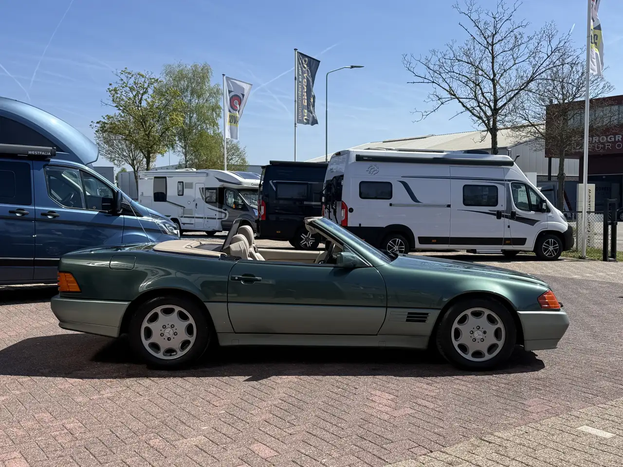 Mercedes-Benz SL 300 SL-24 uniek exemplaar!!zeer nette auto airco clima, foto 8