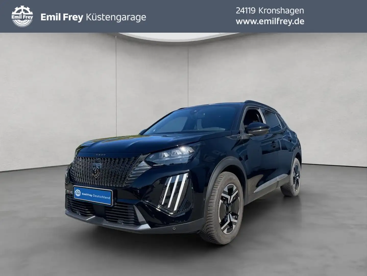 Peugeot 2008 BlueHDi 130 EAT8 GT Automatik GJR Noir - 1