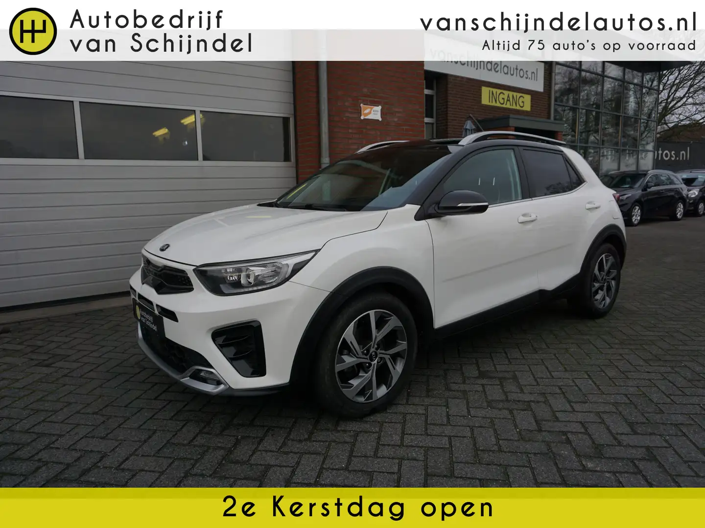 Kia Stonic 1.0 T-GDi MHEV GT-Line CAMERA - APPLE CARPLAY - AN Blanc - 1