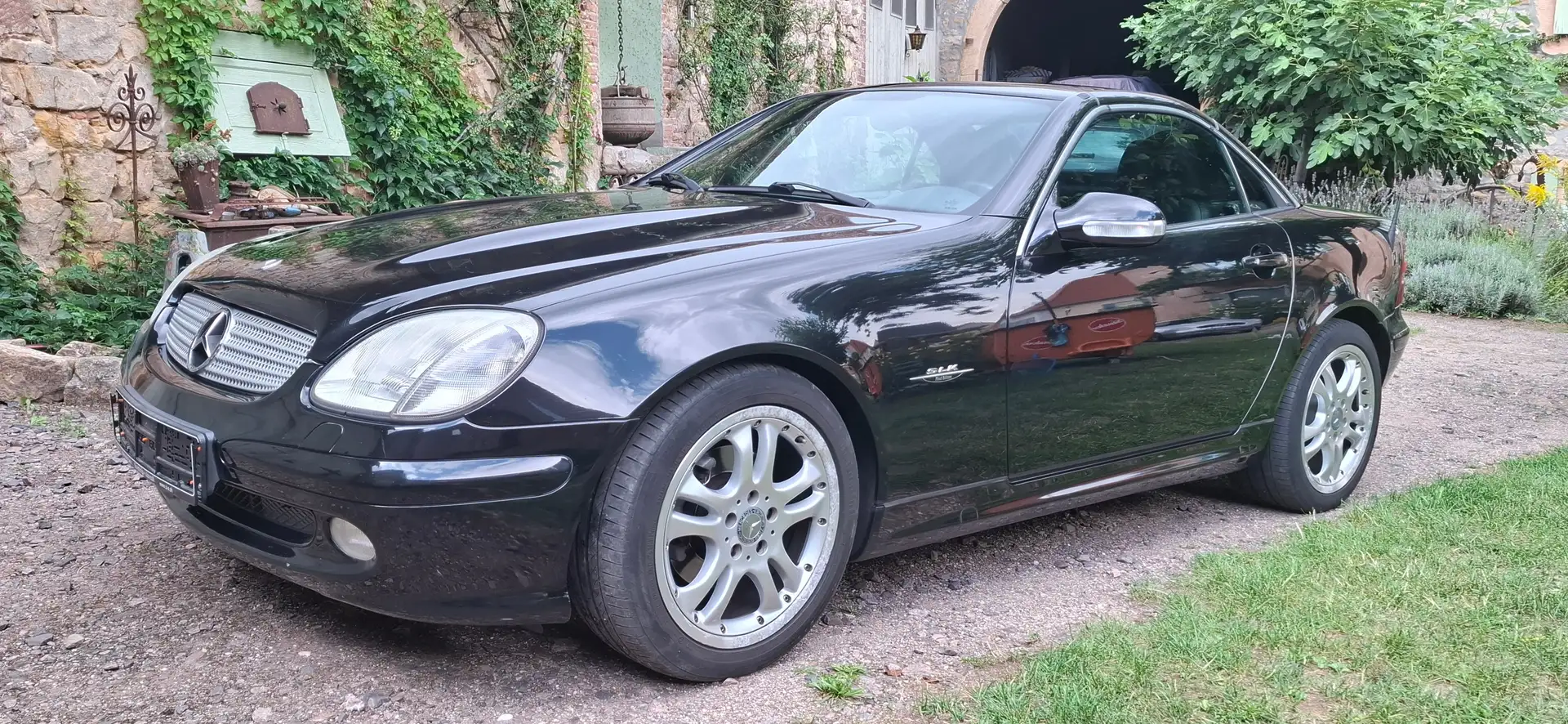 Mercedes-Benz SLK 200 Kompressor Final Edition ORIGINAL NUR 86 000 Km!! Чёрный - 1