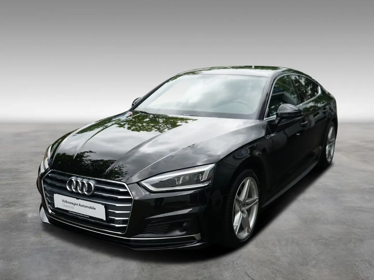 Audi A5 40 TDI sport Navi AHK CarPlay LED Schwarz - 2