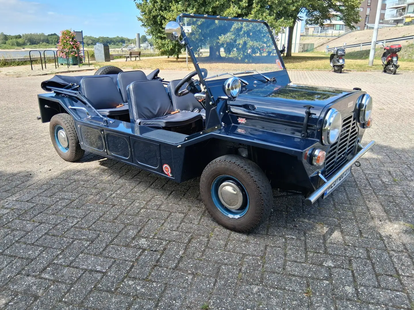 Austin Mini Moke Albastru - 1