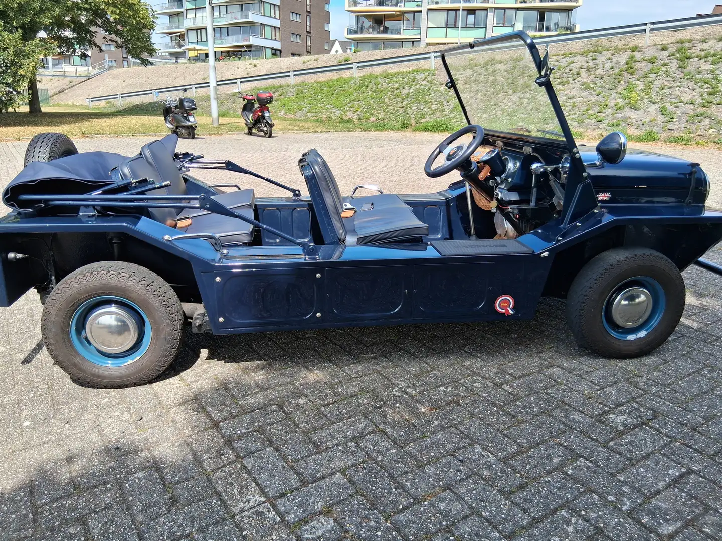 Austin Mini Moke Albastru - 2