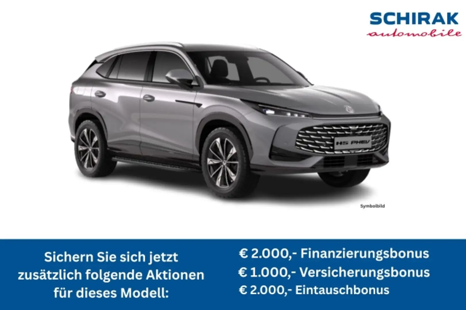 MG HS PHEV+ Luxury Lenk Grau - 1
