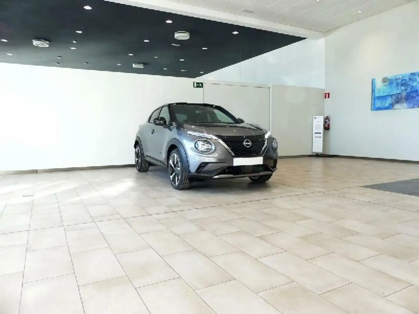 Nissan Juke 1.6 HYBRID HEV 105KW N-DESIGN SILVER AUT 143 5P Gris - 2