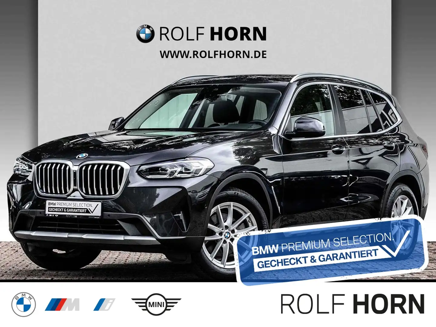 BMW X3 xDrive20i Autom Navi AHK HiFi SHZ Klima RFK Gris - 1