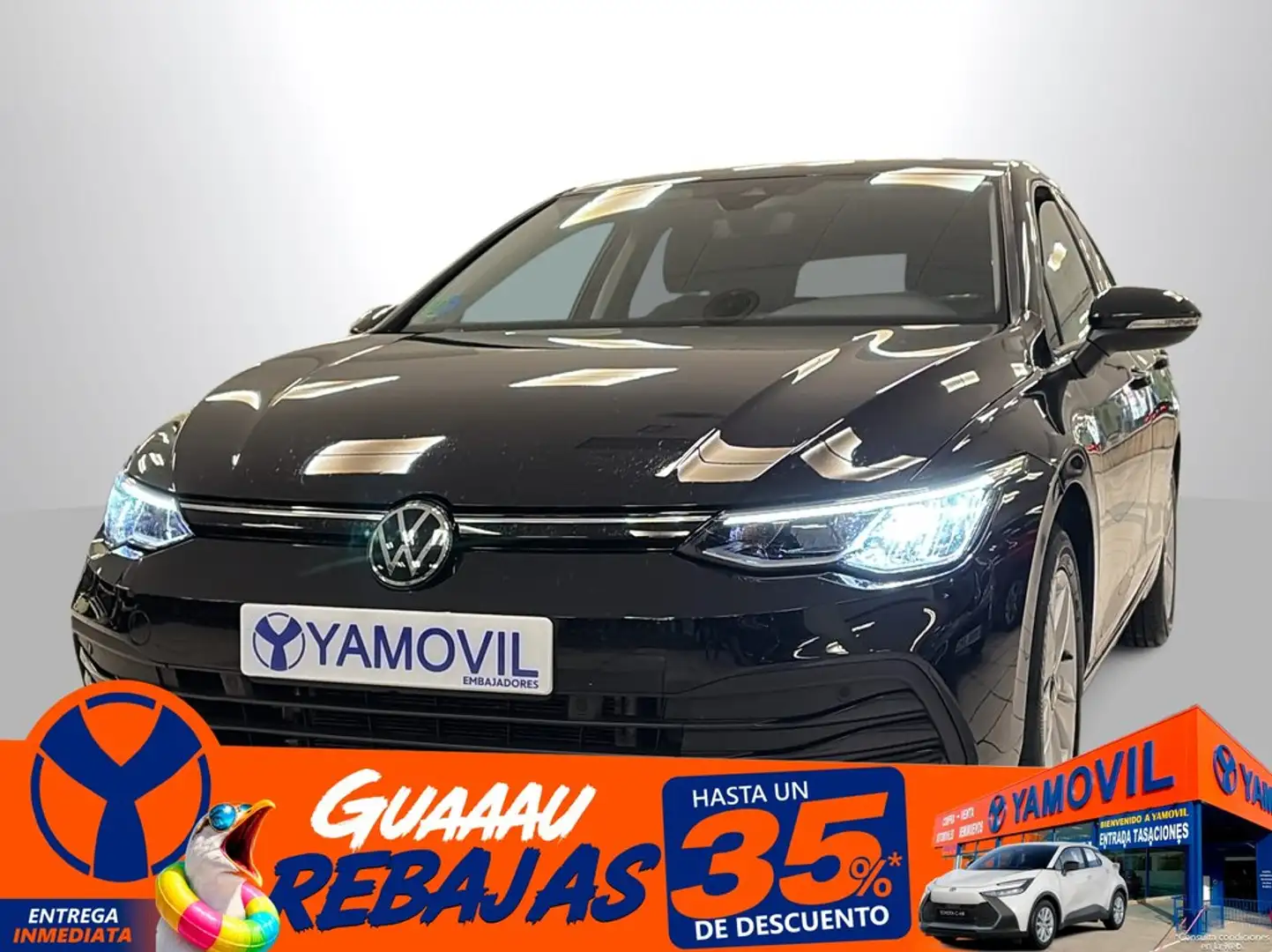 Volkswagen Golf 1.0 eTSI Life DSG 81kW Negro - 1