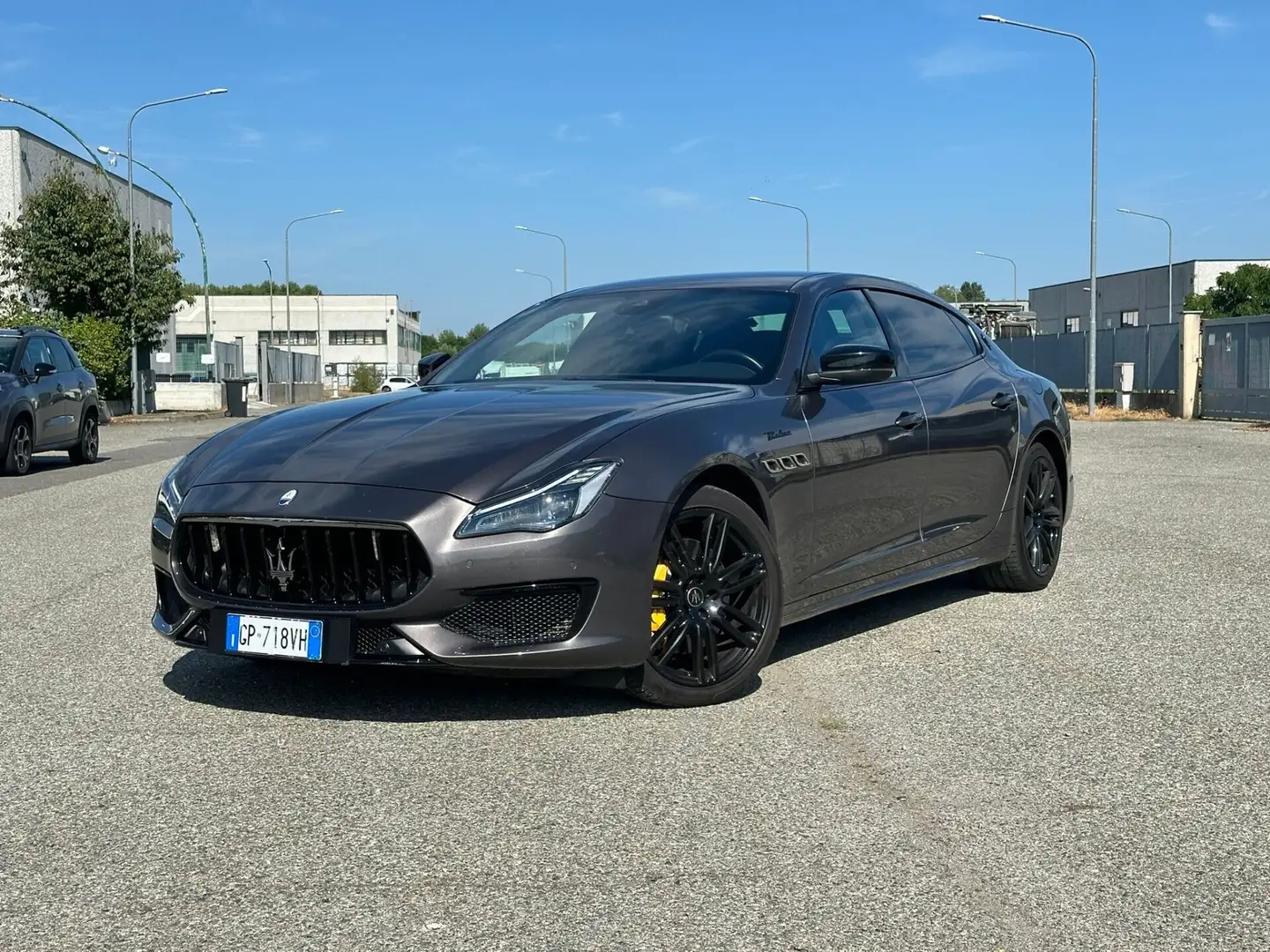 Maserati Quattroporte V6 430 CV AWD Modena Q4 Gris - 2