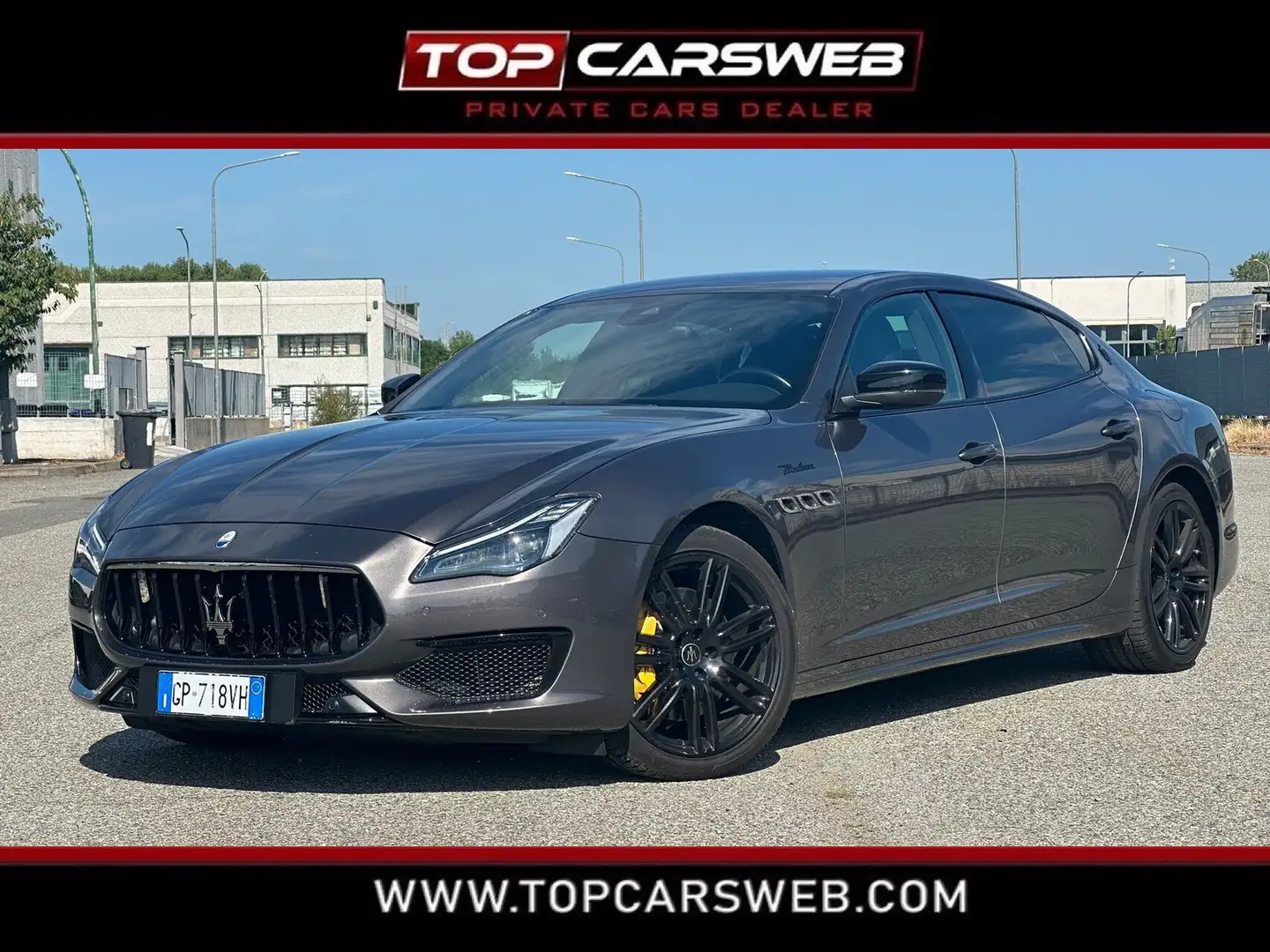 Maserati Quattroporte V6 430 CV AWD Modena Q4 Gris - 1