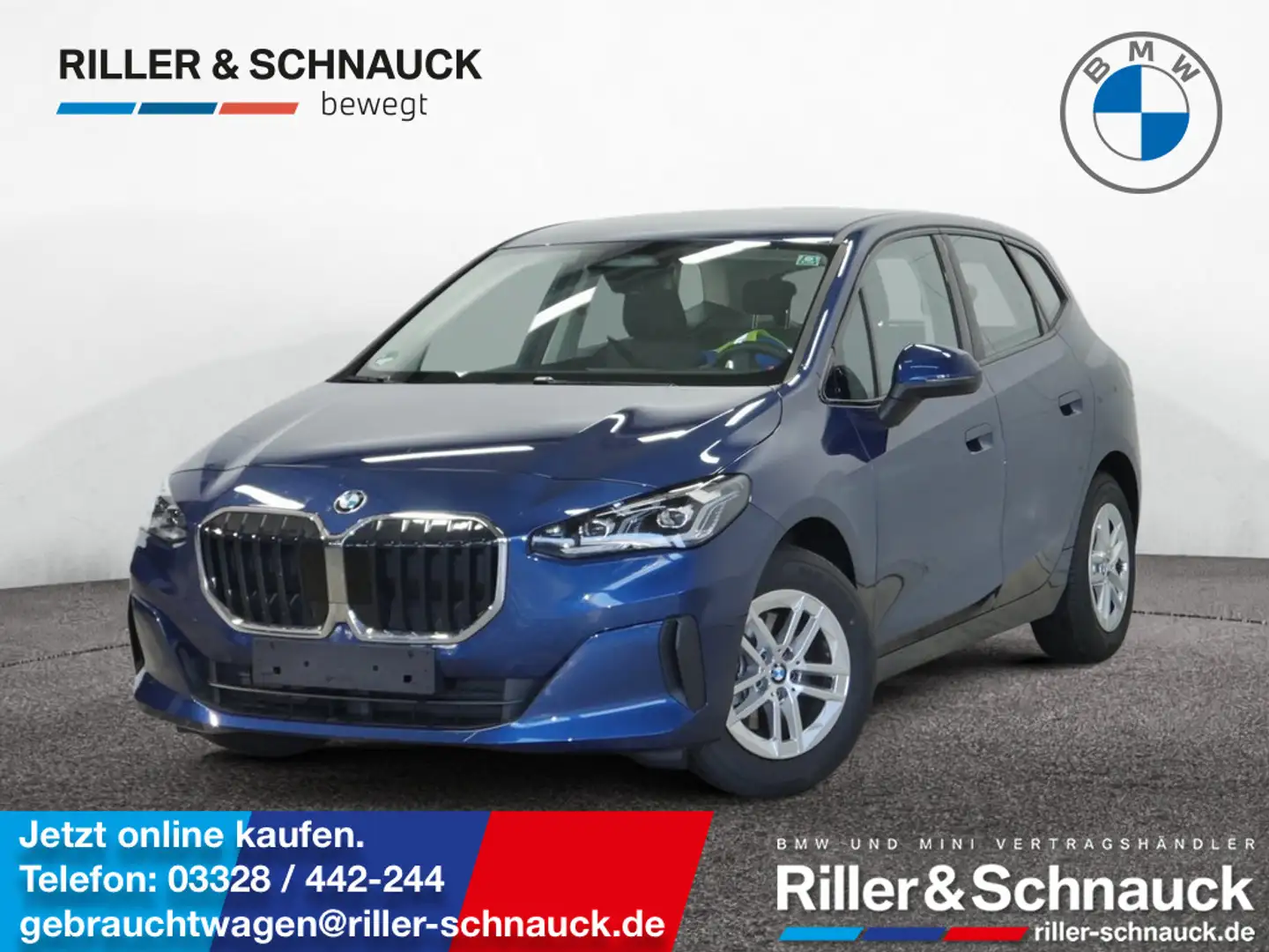 BMW 216 i Active Tourer LED+NAVI+KAM+SHZG Blau - 1