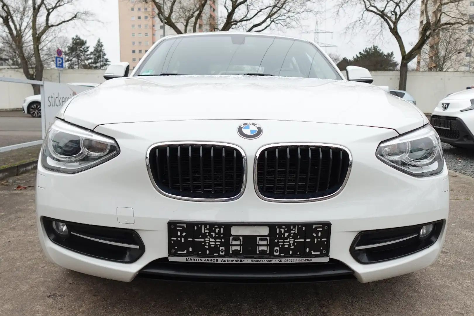 BMW 116 1 Limousine 5-trg. 116 i + PDC+AHK+SCHIEBEDA Blanc - 2