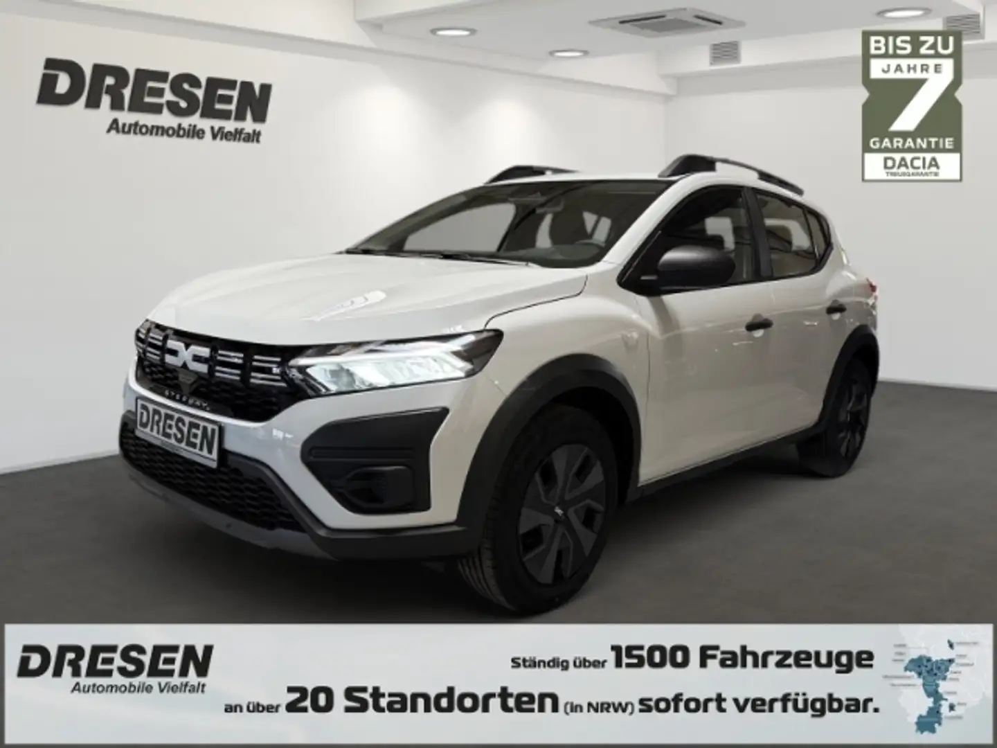 Dacia Sandero Stepway Essential TCe90 *Klima*Multimedia*Tempopil Weiß - 1