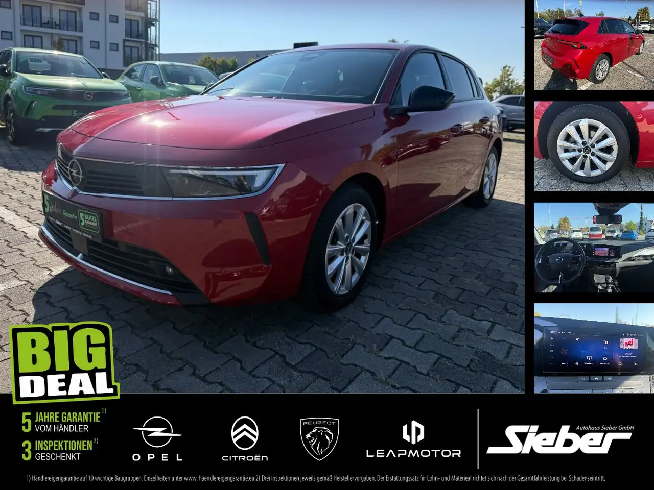 Opel Astra 1.2 Turbo Edition Fernlichtass. Kam. LED — photo 1 of 15