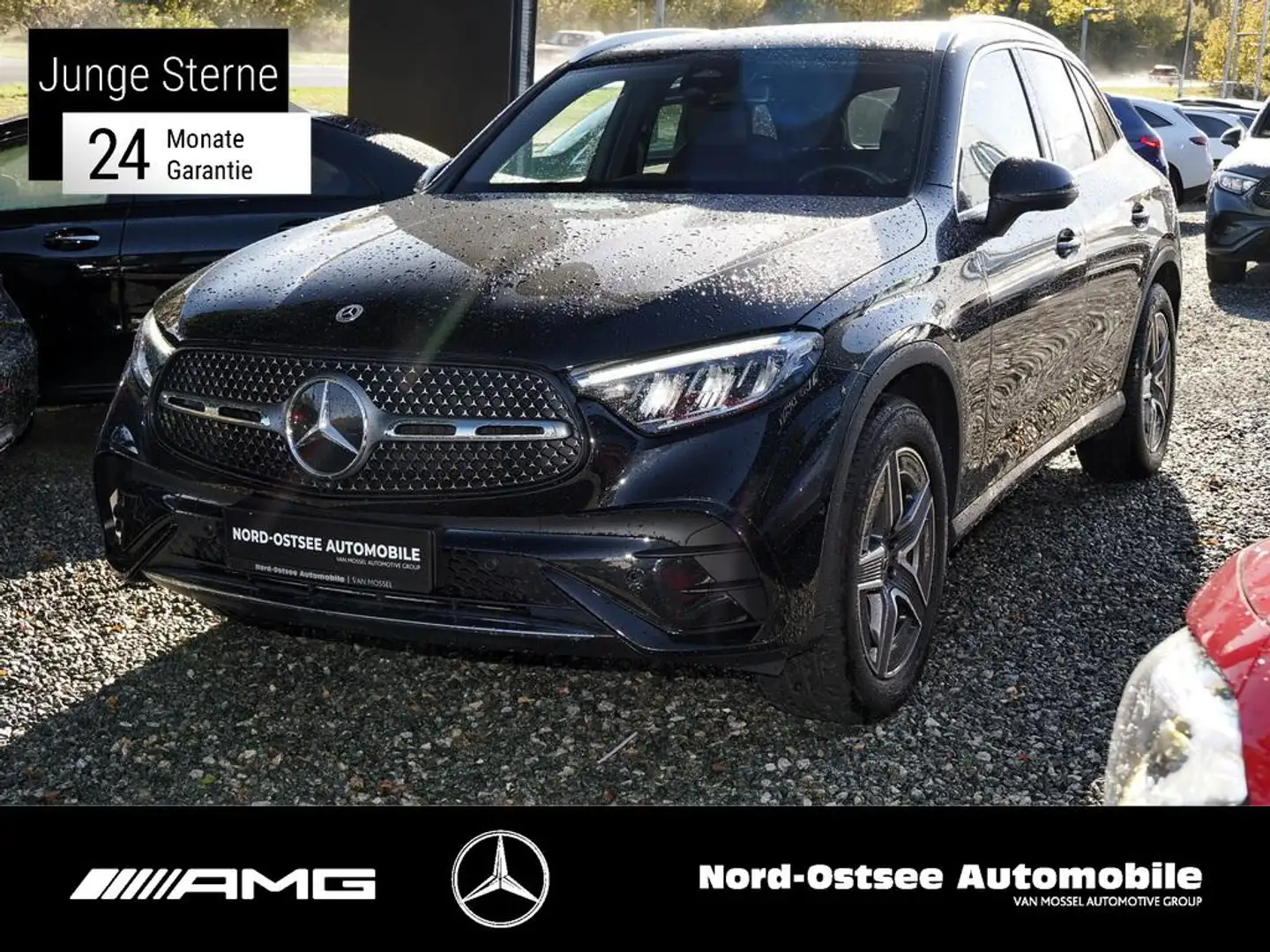 Mercedes-Benz GLC 300 d 4M AMG KAMERA DISTRONIC KEYLESS LED Schwarz - 1