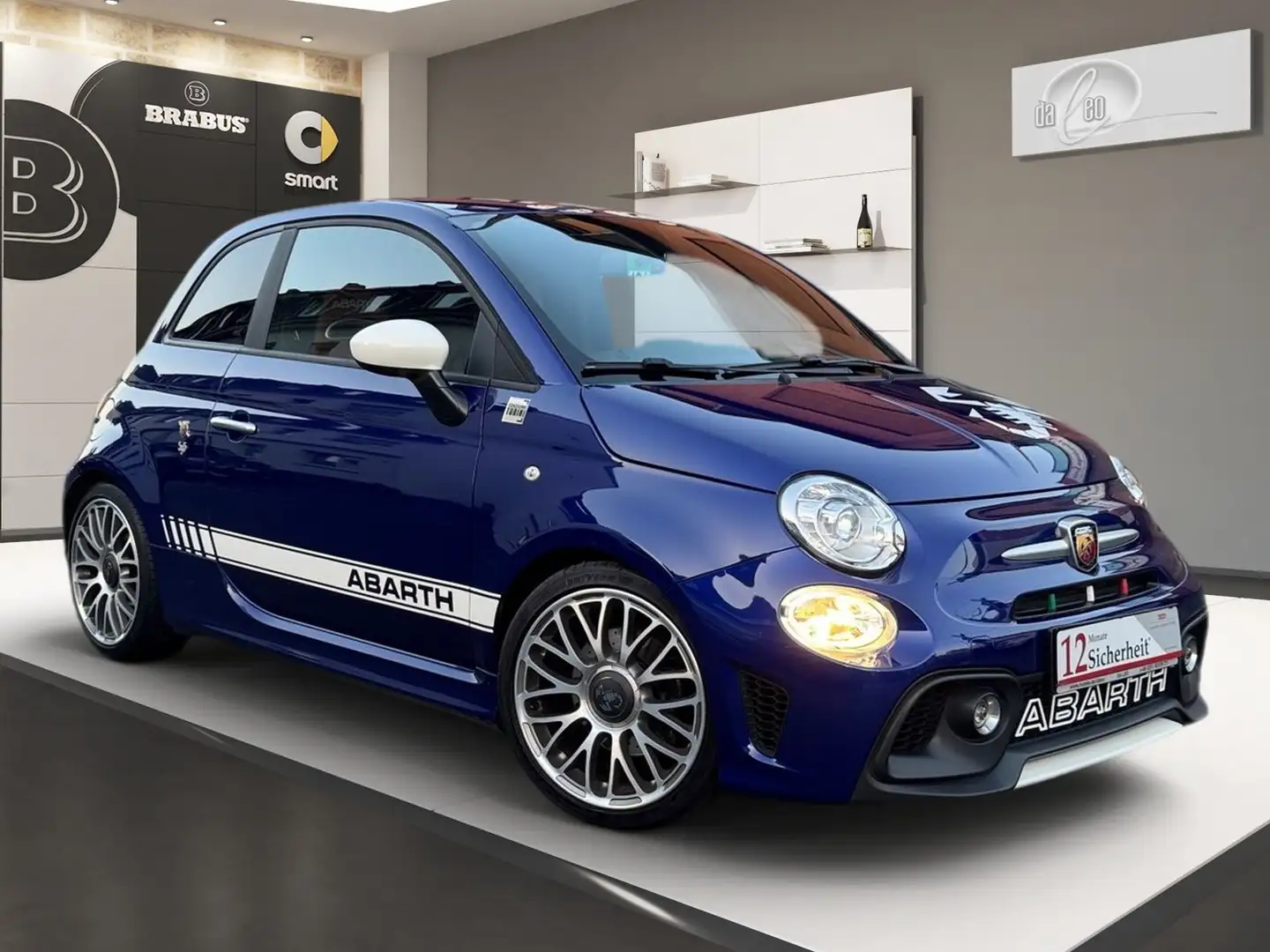 Abarth 595 Turismo 165PS Navigation TFT Sitzheizung Azul - 2