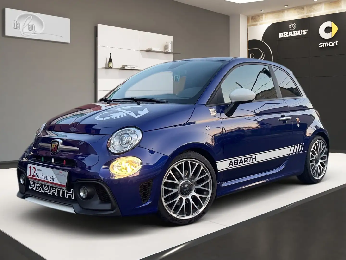 Abarth 595 Turismo 165PS Navigation TFT Sitzheizung Azul - 1