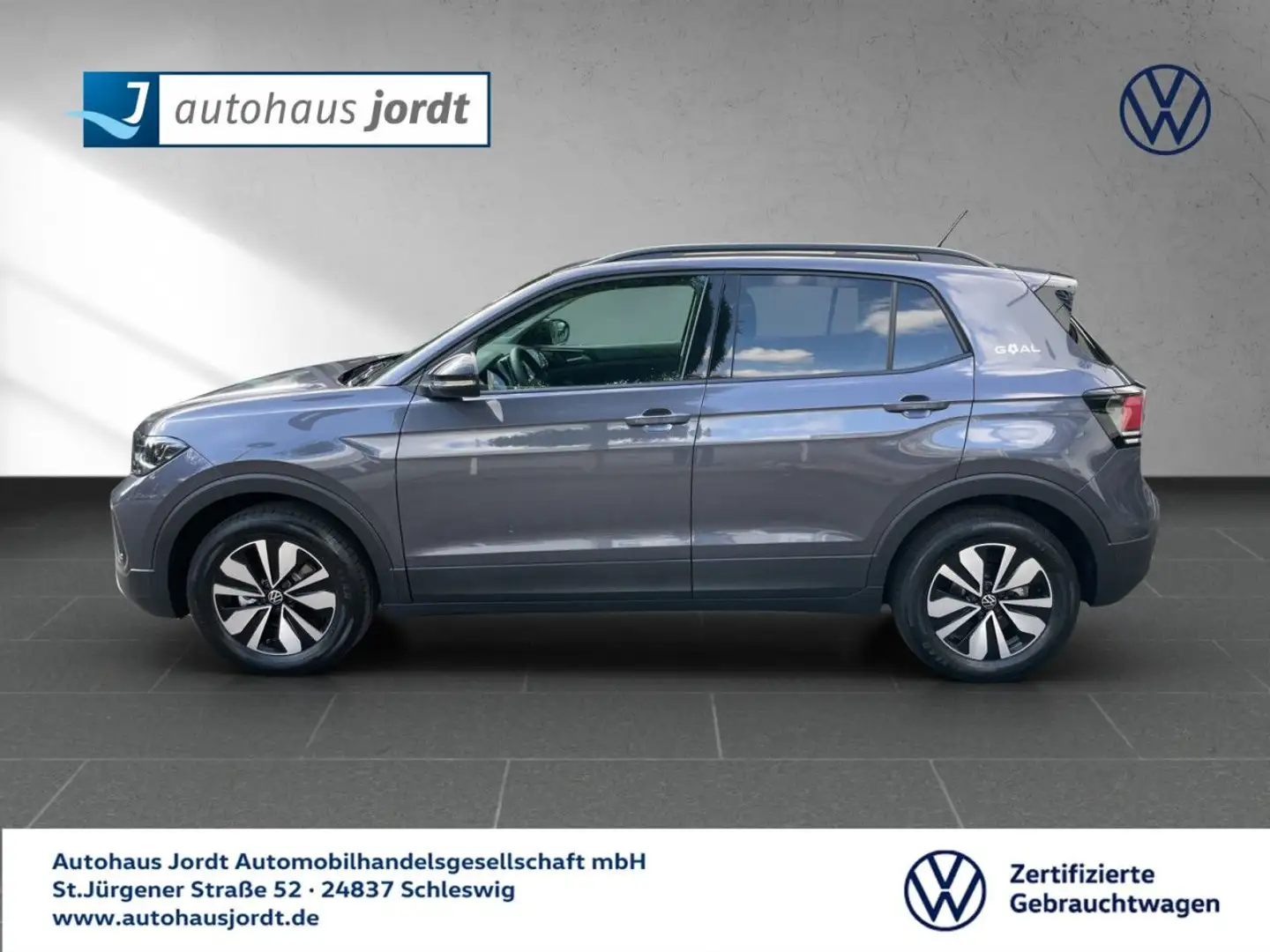 Volkswagen T-Cross 1.0 TSI OPF GOAL 6-Gang RFK ACC EPH FLA Grau - 2