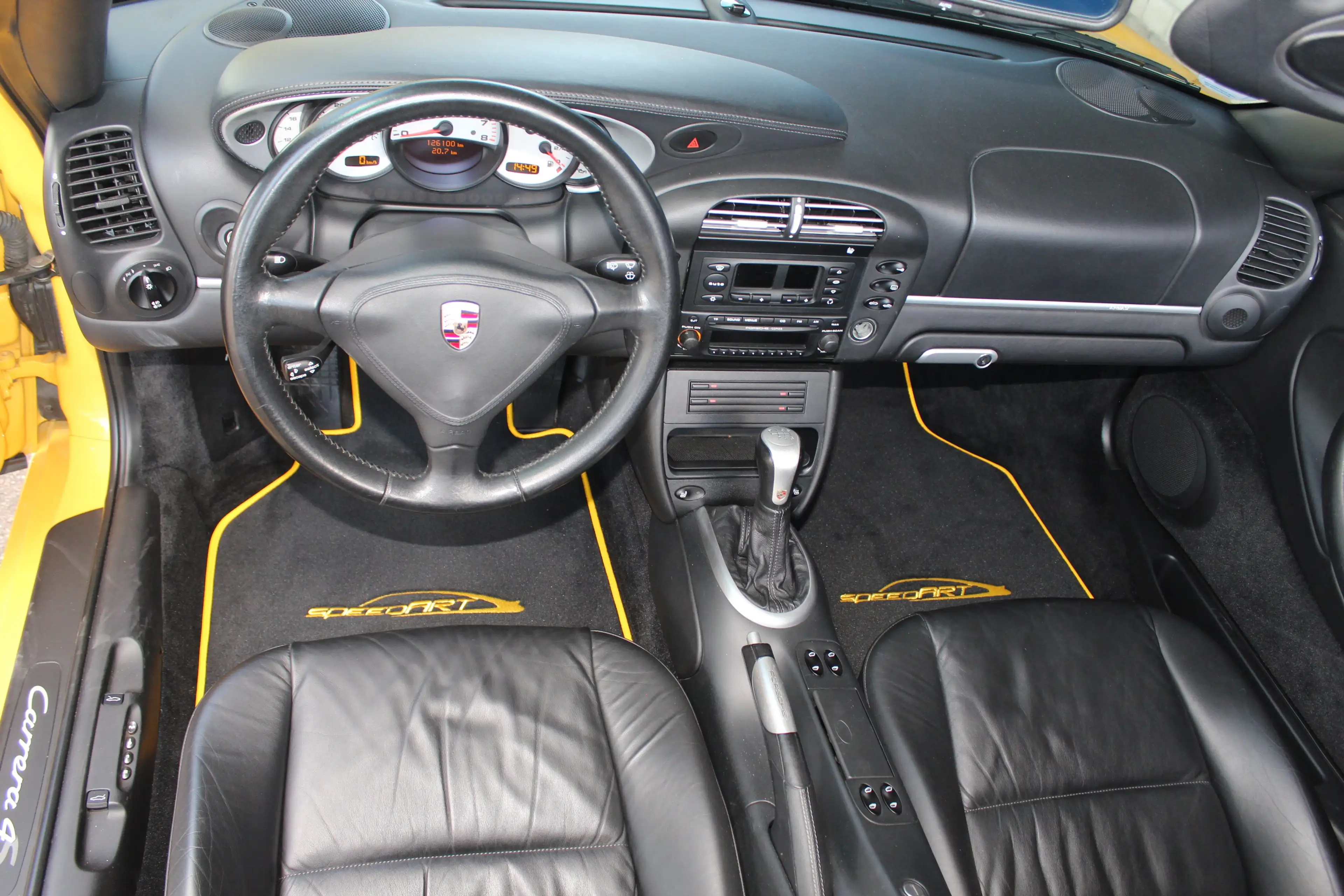 Porsche 996 C4S Cabrio: orig. speedgelb,19",Klappe,top Zustand — photo 10