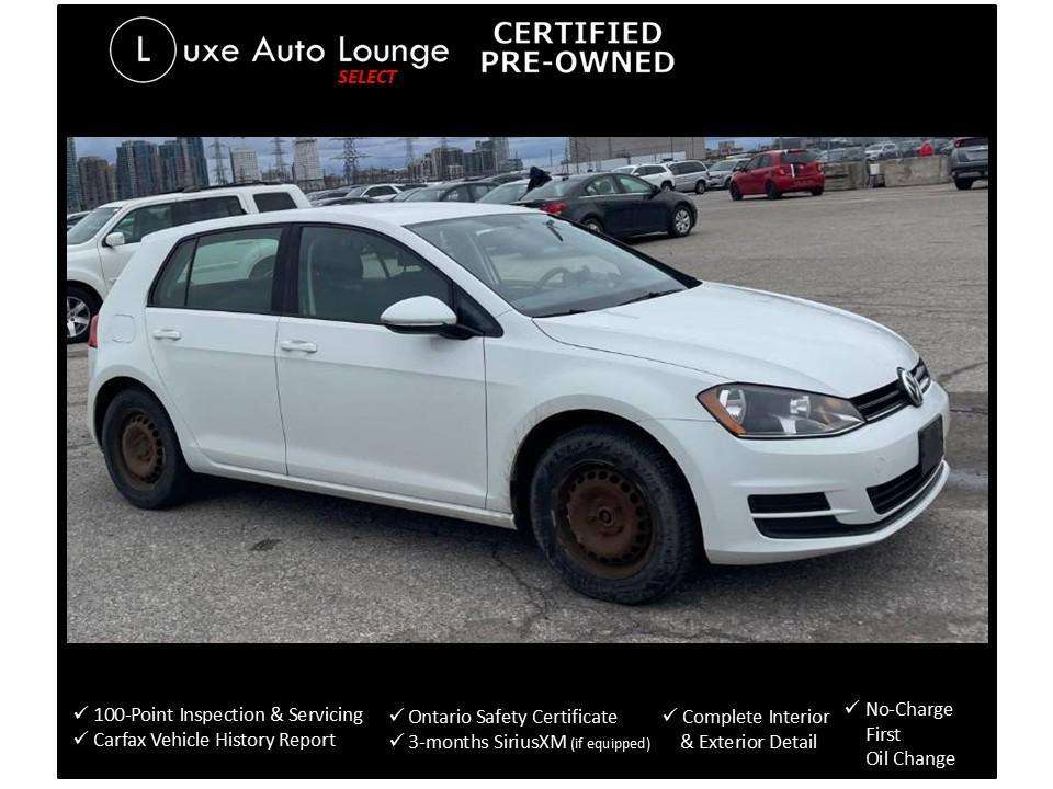 2015 Volkswagen Golf AUTO, HEATED SEATS, TOUCH-SCREEN RADIO, A/C !!