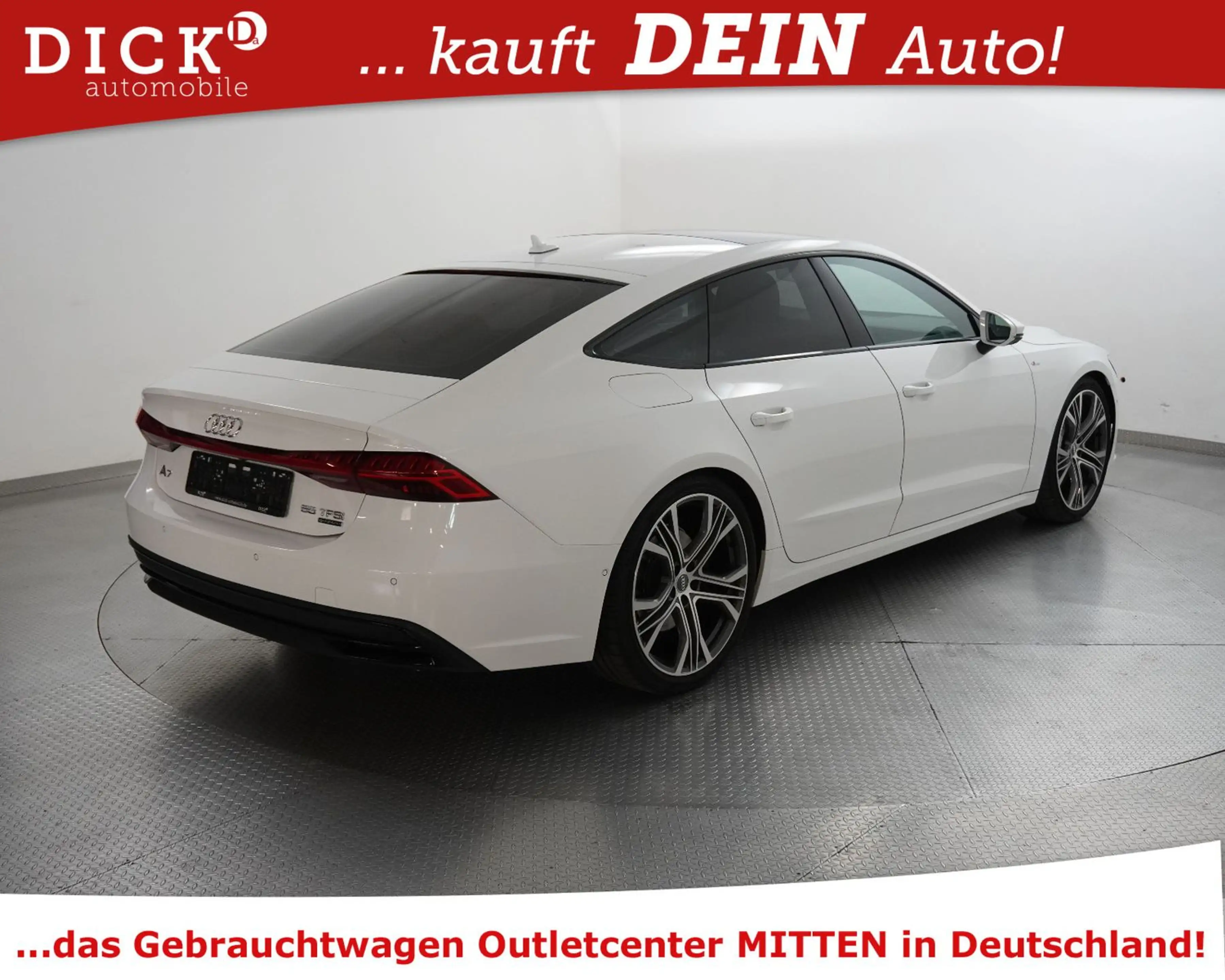 Audi A7 SB 55 TFSI Quat S LINE PANO+360+AHK+ACC+21" — photo 8