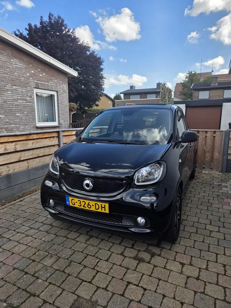 smart forFour 1.0 Turbo Passion Zwart - 1