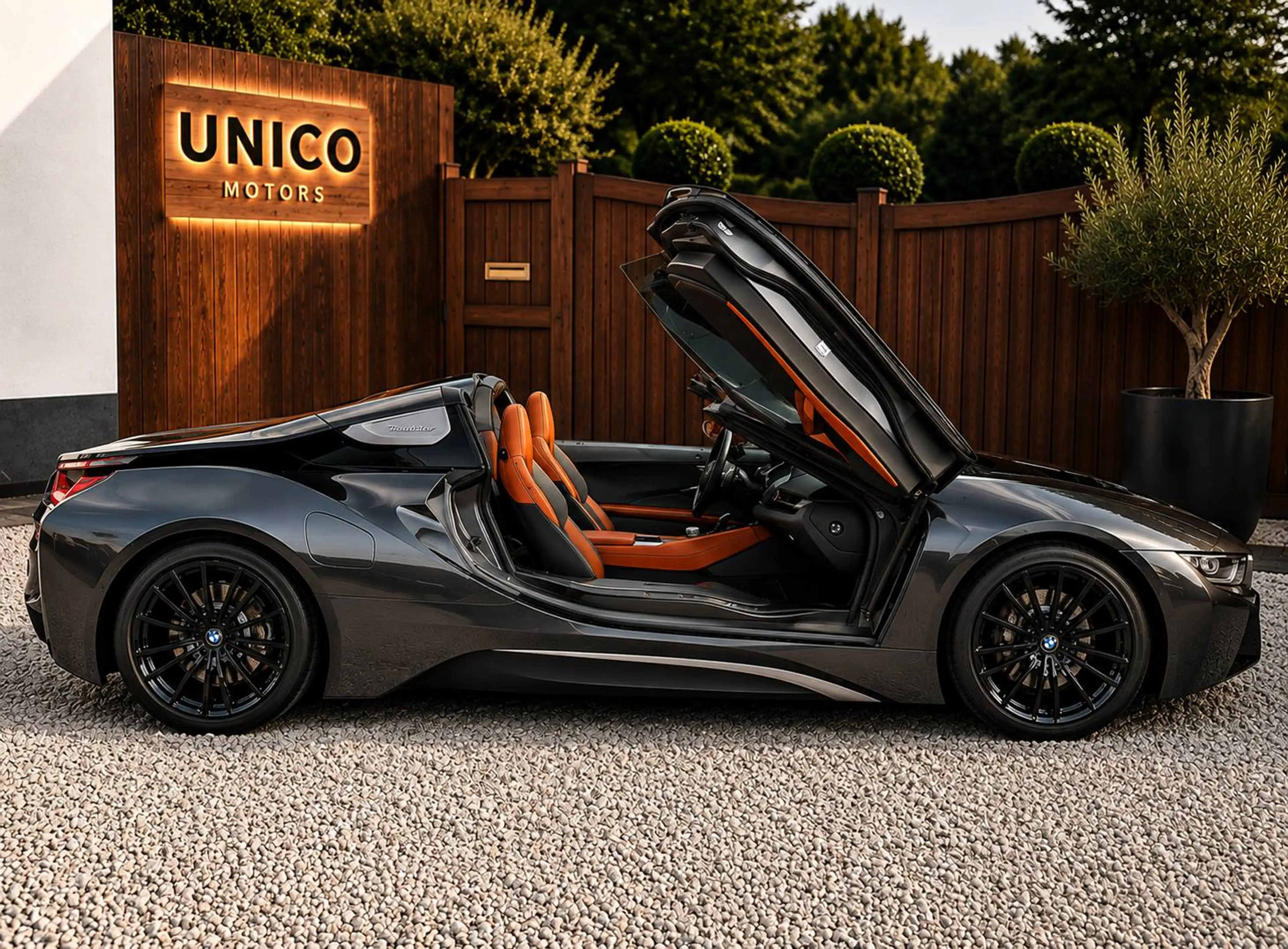 BMW i8 Roadster - Head-up -Copper leder - Harman Kardon — photo 3