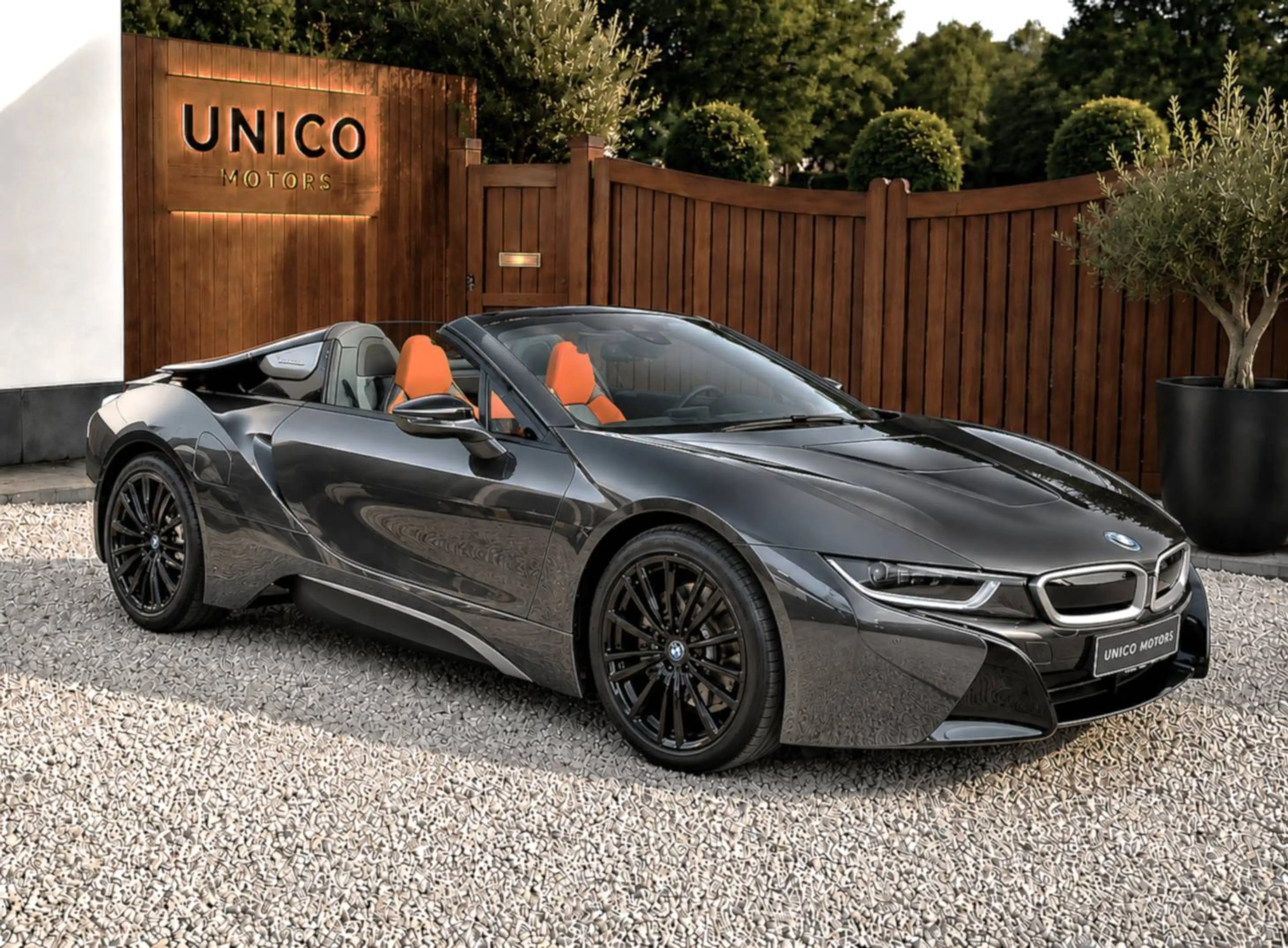 BMW i8 Roadster - Head-up -Copper leder - Harman Kardon