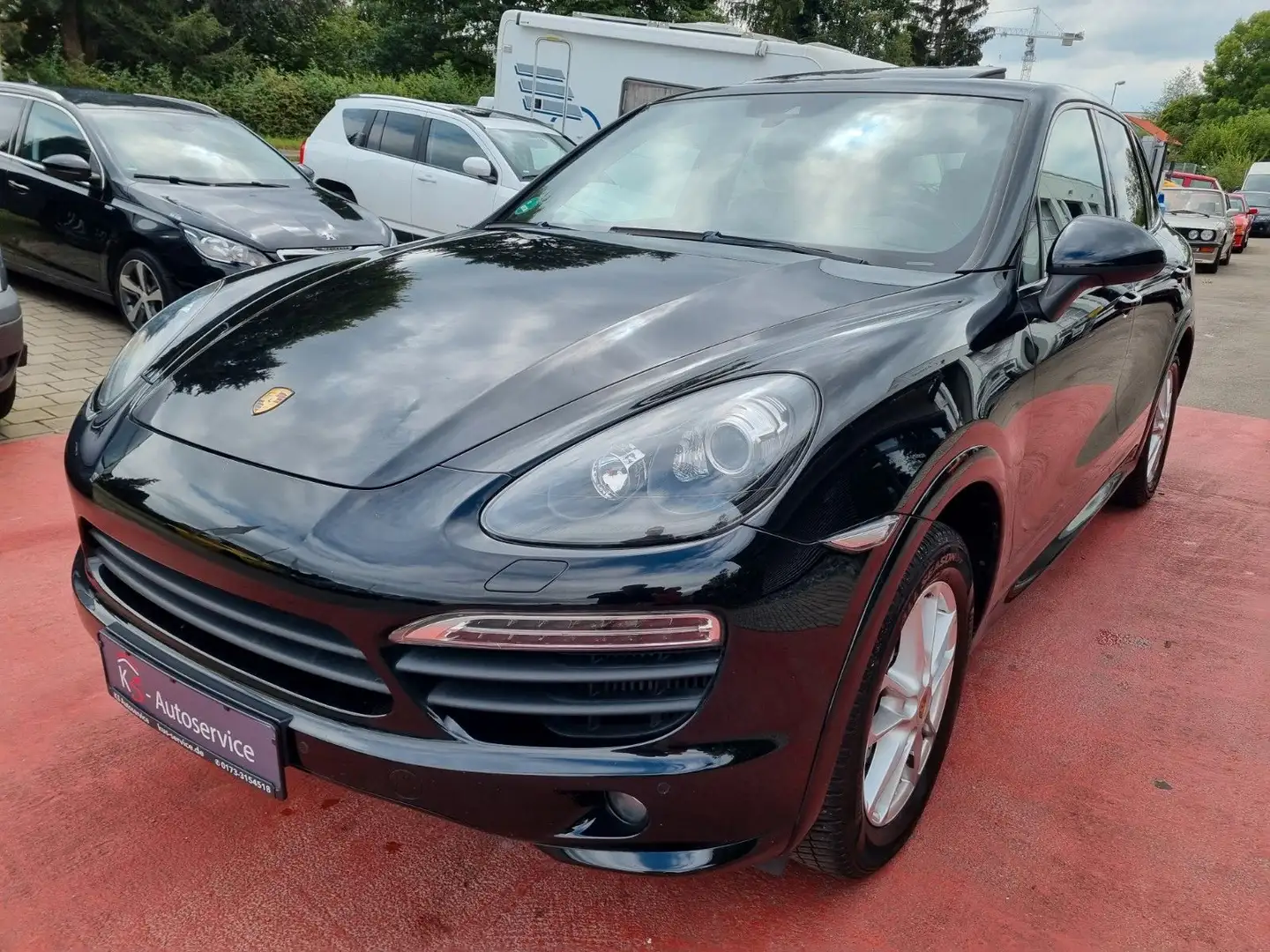 Porsche Cayenne S Diesel Sport Design Paket Schwarz - 1