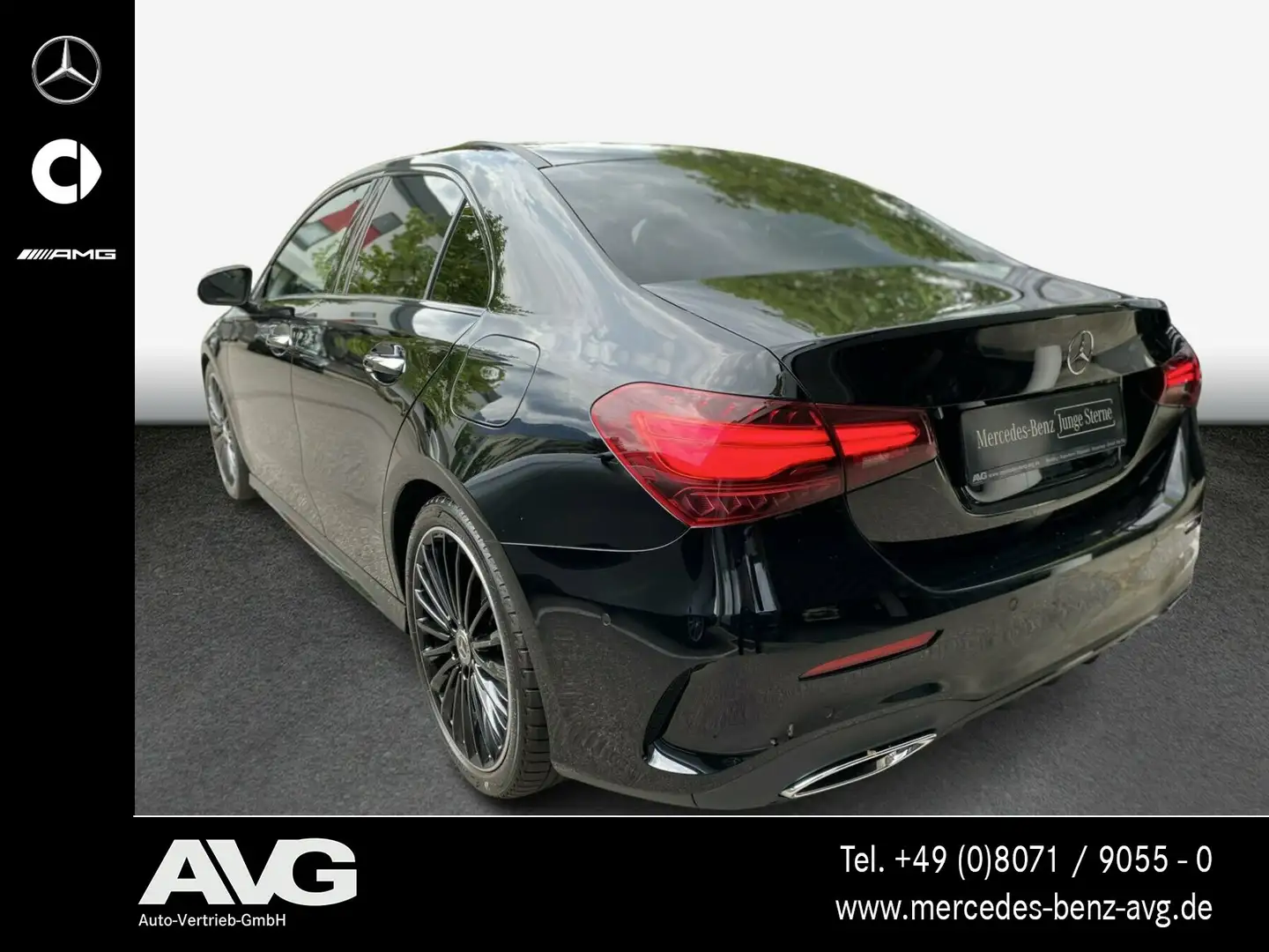 Mercedes-Benz A 200 A 200 d Limo AMG-Premium Pano Night 19" 360° LED Schwarz - 2