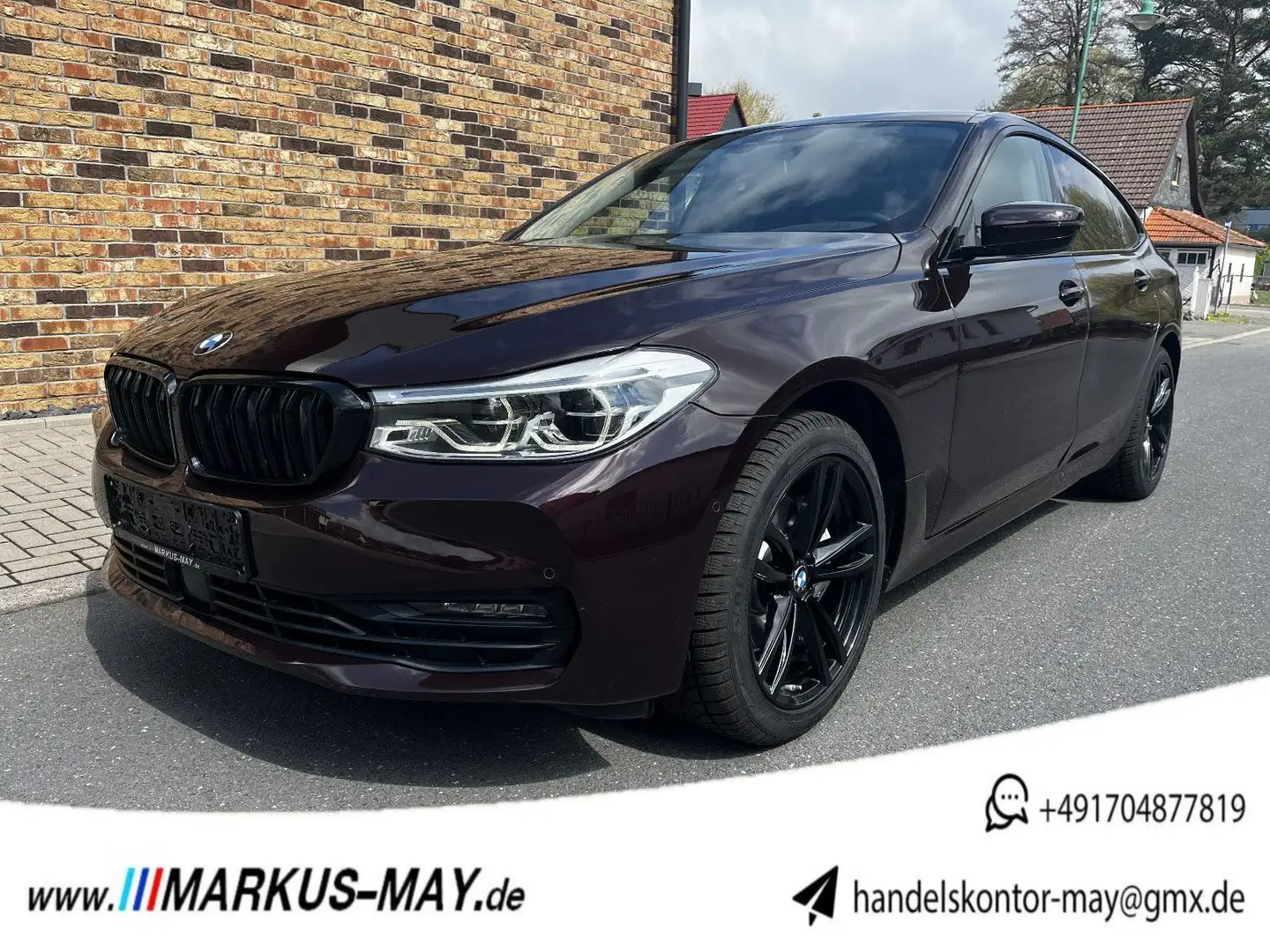 BMW 630 d GT xDrive SportLine AHK SC H/K CockpProf Rot - 1