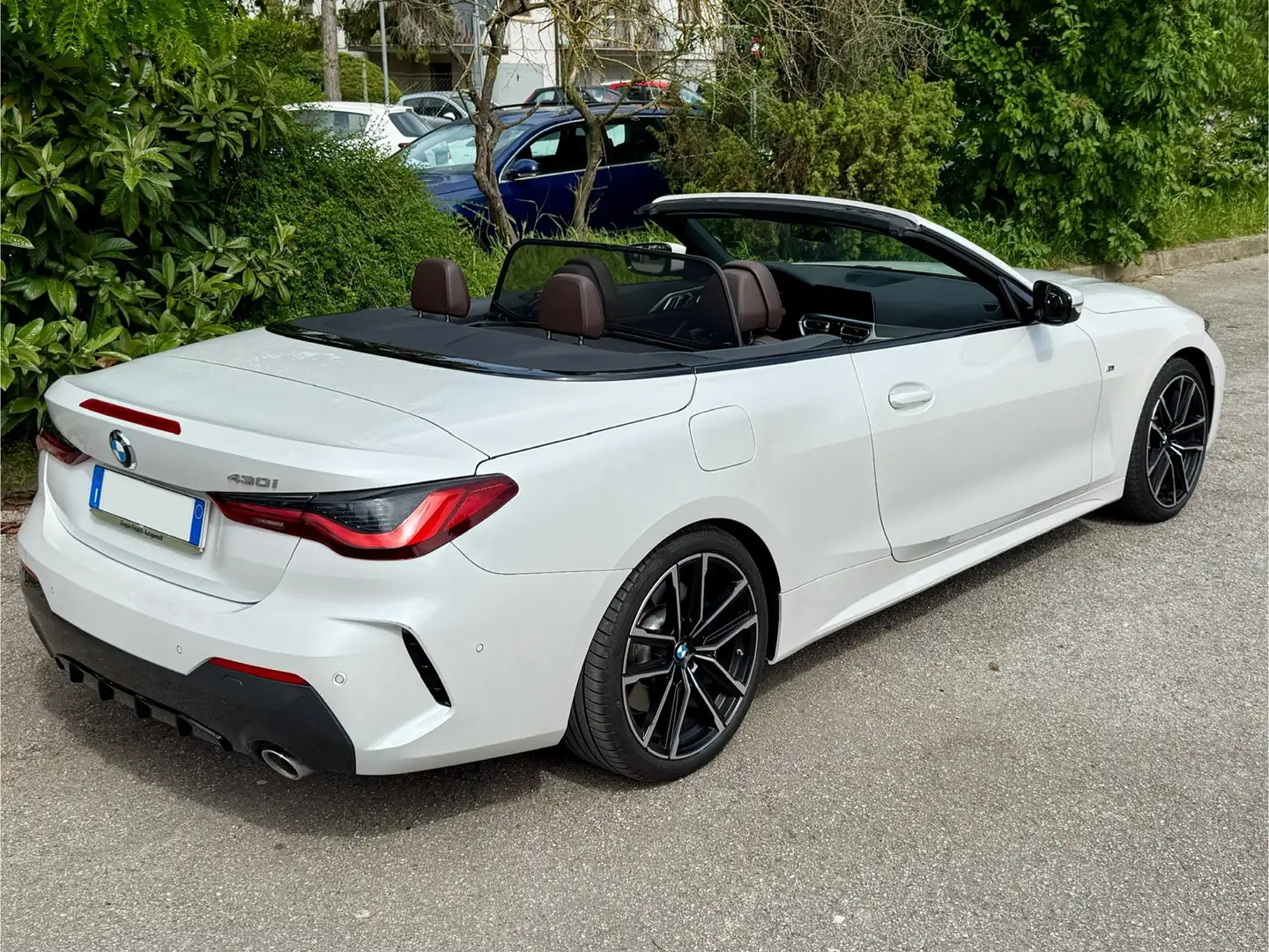 BMW 430 430i Cabrio M Sport Bianco - 2