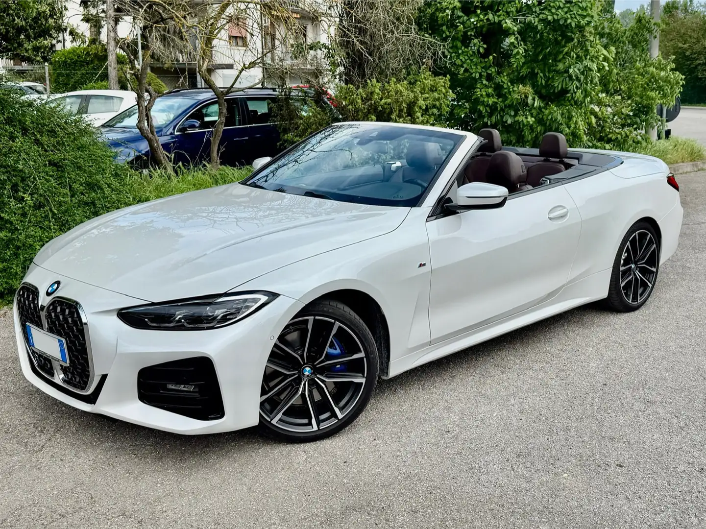 BMW 430 430i Cabrio M Sport Bianco - 1