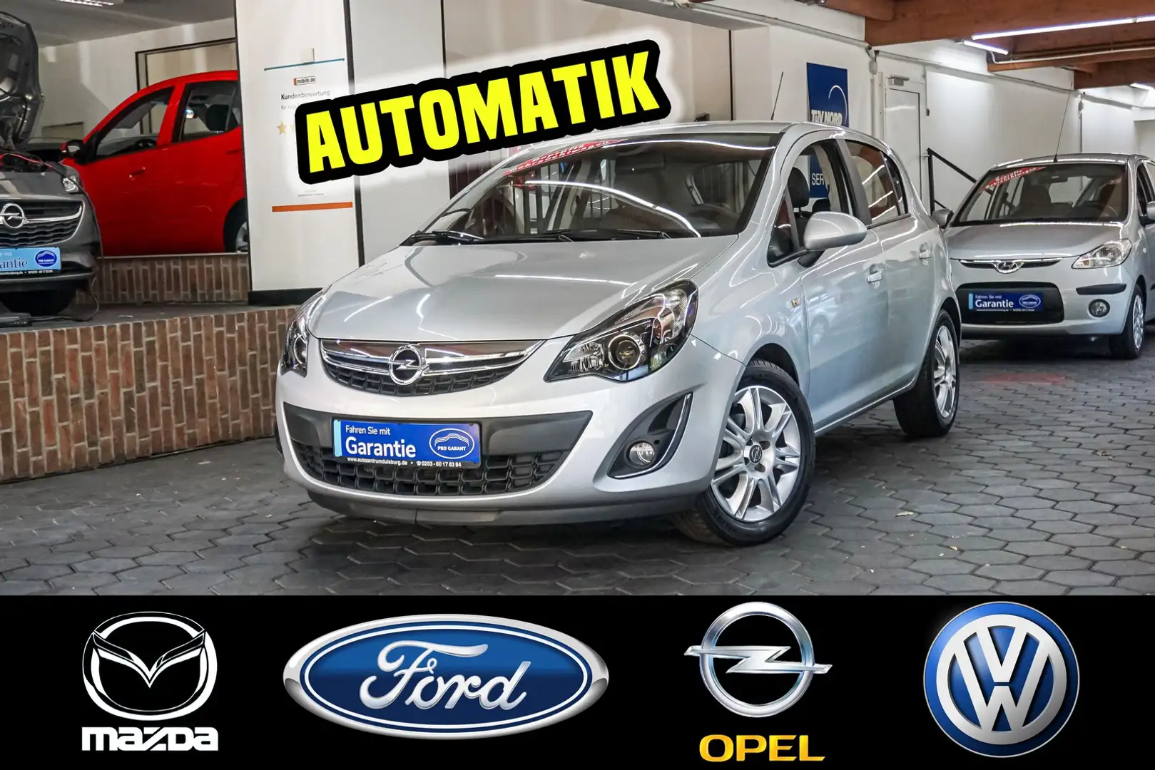 Opel Corsa D Innovation Automatik Klima Einparkhilfe Argent - 1