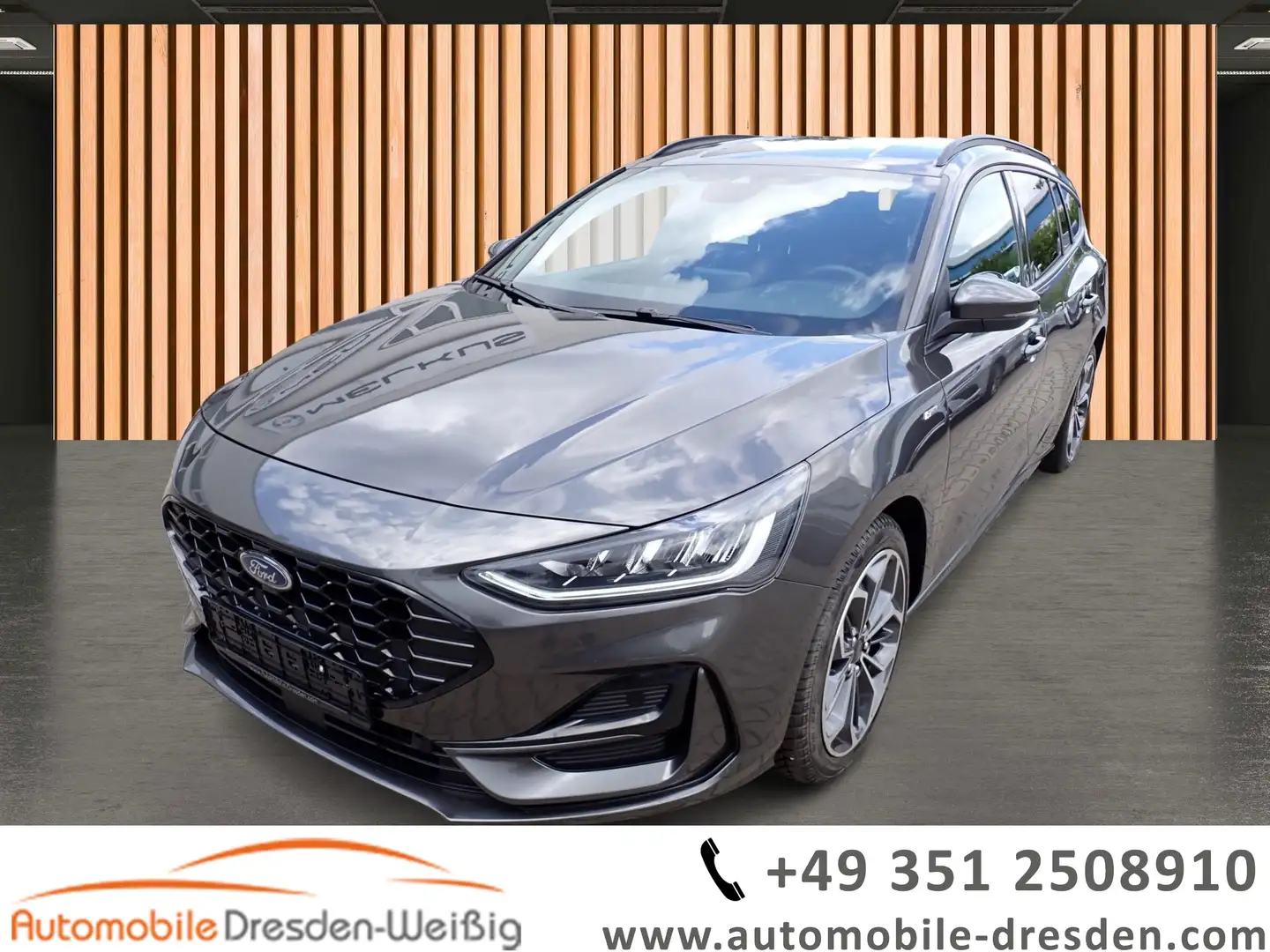 Ford Focus Turnier 1.0 EcoBoost ST-Line*ACC*Kamera* Gris - 1