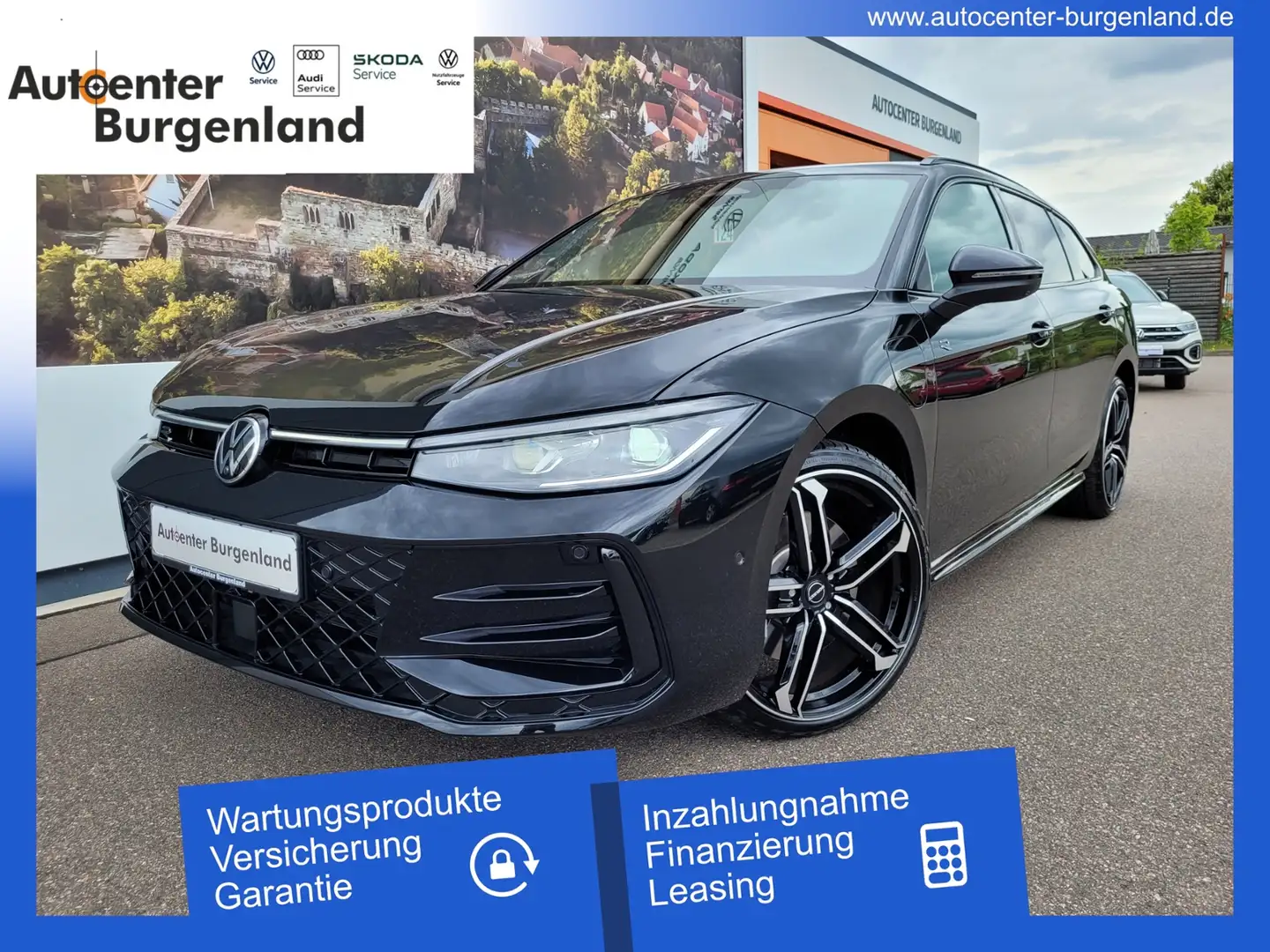 Volkswagen Passat Variant 1.5 TSI eHybrid  200 kW R-Line Anhängerkupplung+ Schwarz - 1