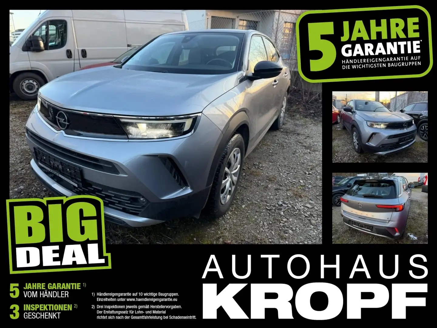 Opel Mokka-E Mokka e Elegance ACC+LED+Fernlichtass.+Kam.+LM Grau - 1
