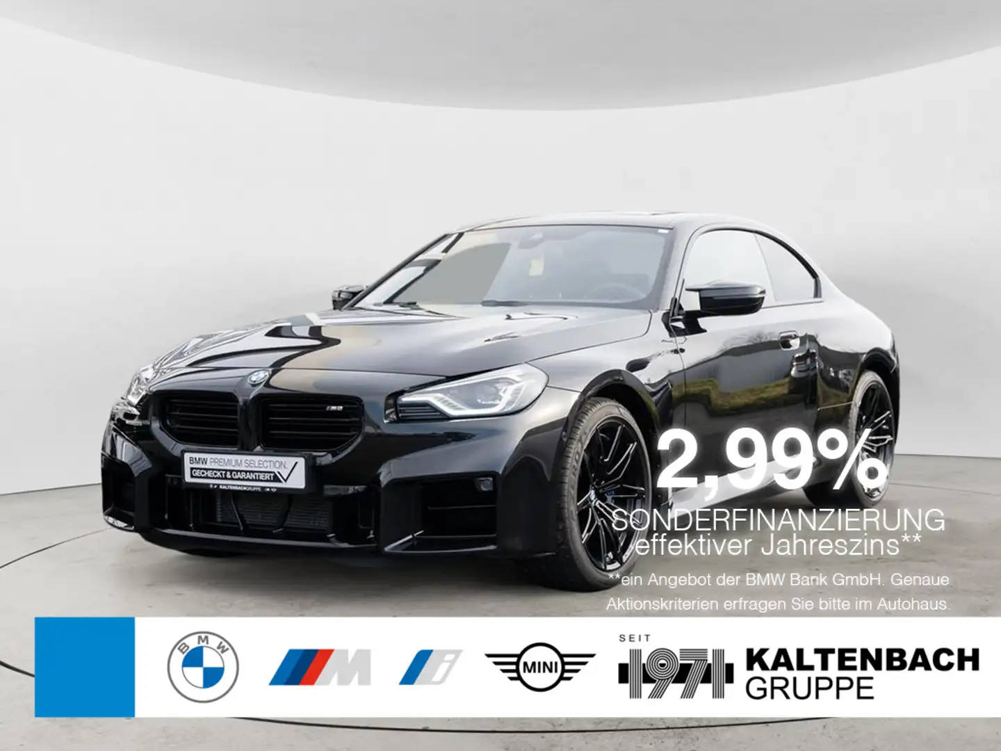 BMW M2 Coupe LED NAVI KAMERA KEYLESS KLIMA SHZ Schwarz - 1