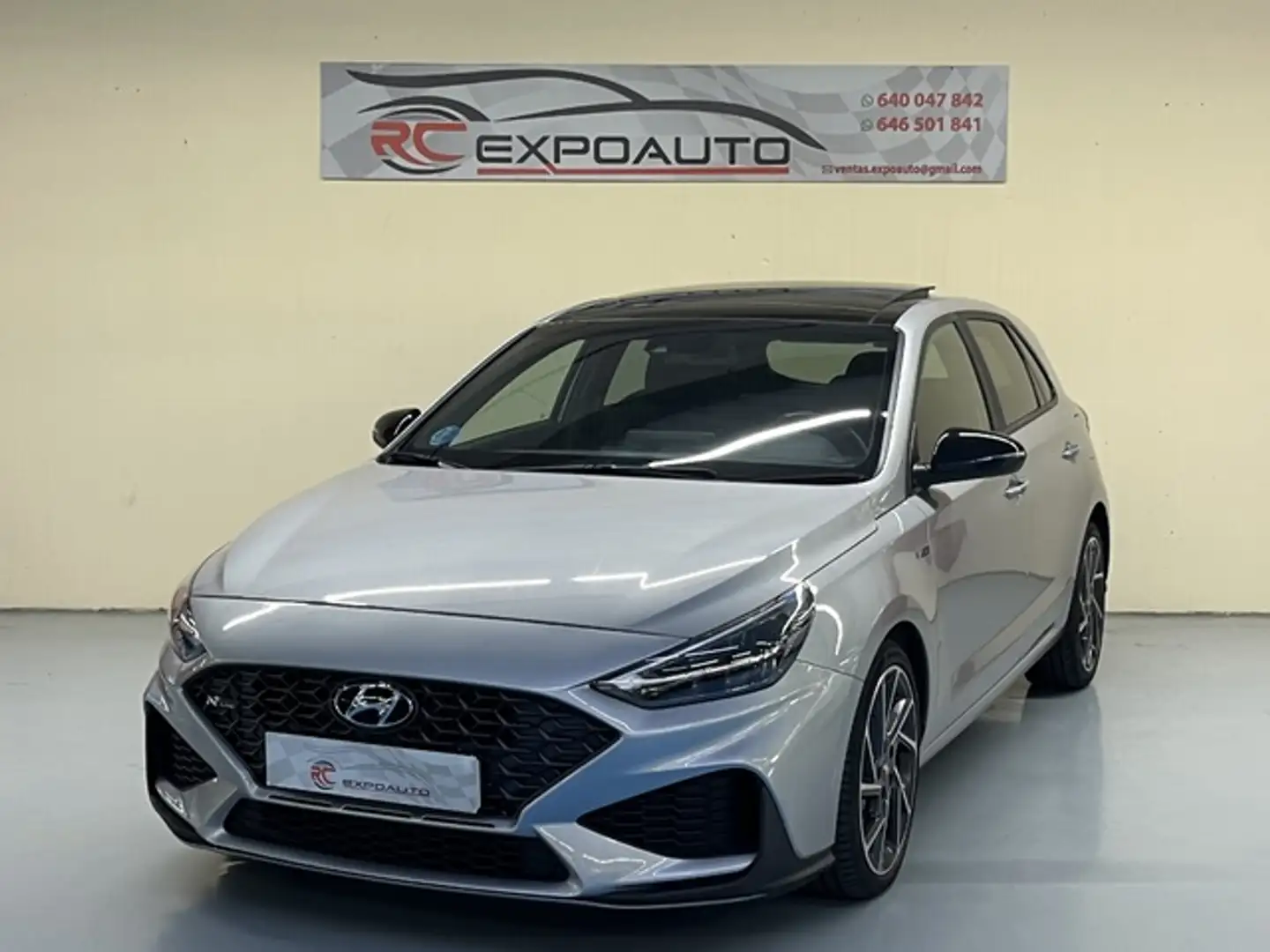 Hyundai i30 1.5 TGDI N Line 48V DT 160 Gris - 1