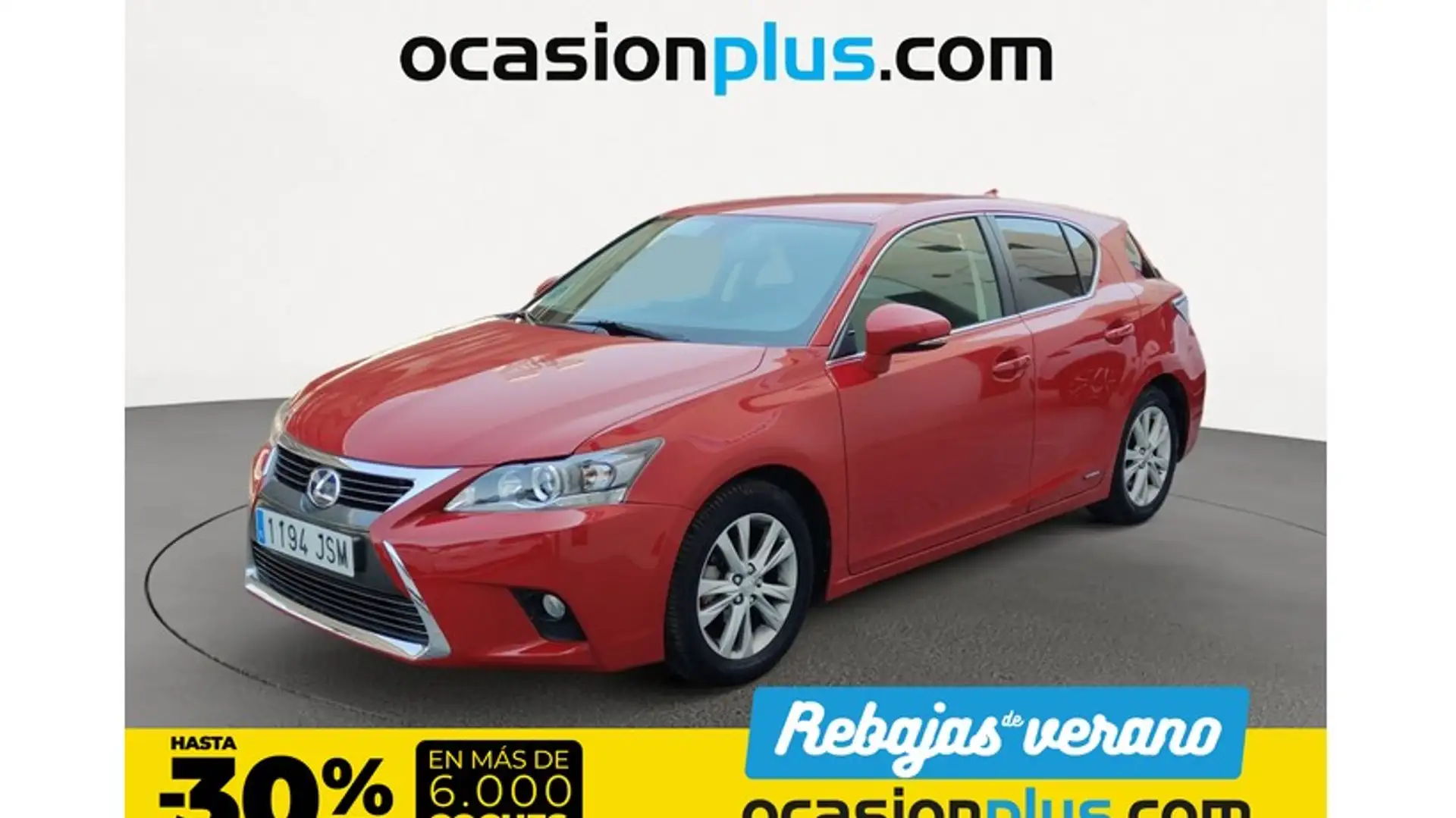 Lexus CT 200h Executive Tecno Rouge - 1