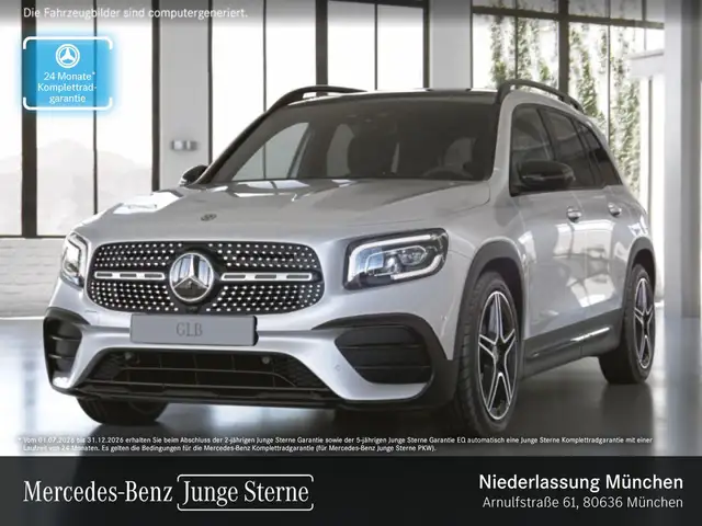 Mercedes-Benz GLB 220 d 4M AMG+NIGHT+PANO+LED+KAMERA+19"+TOTW+8G